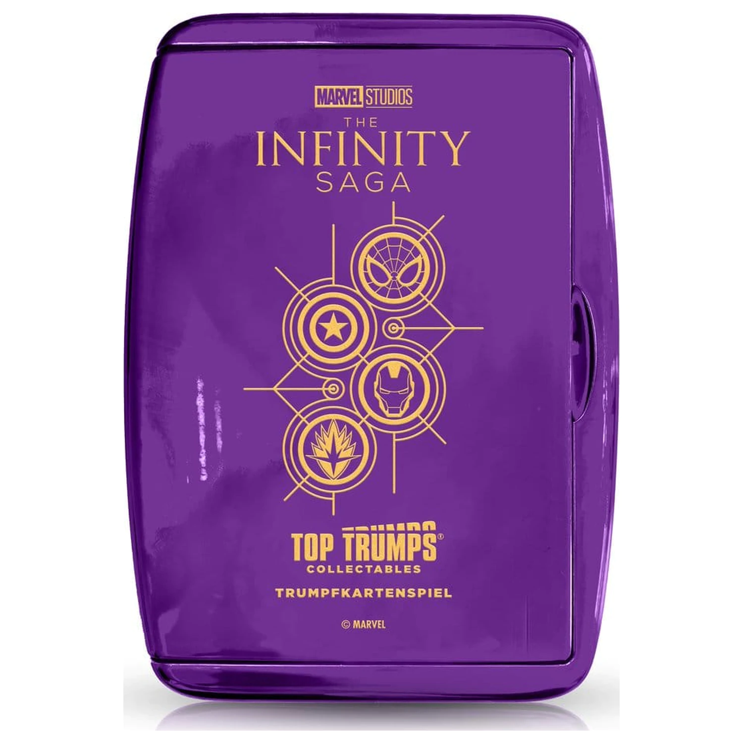 Marvel igra s kartami Top Trumps zbirateljski predmeti *Nemška različica* fotografija izdelka