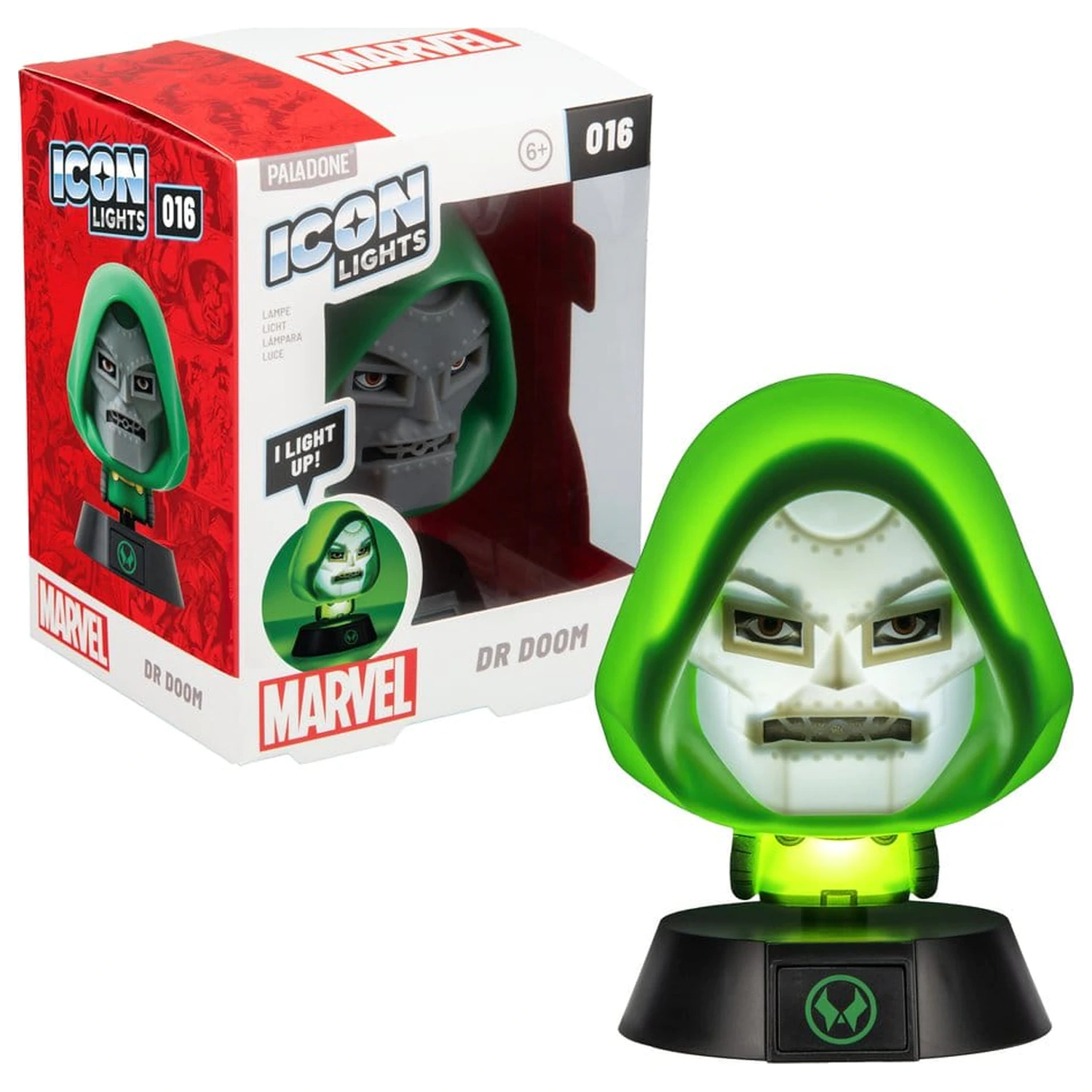Marvel Universe Icon svetilka Dr Doom 11 cm fotografija izdelka