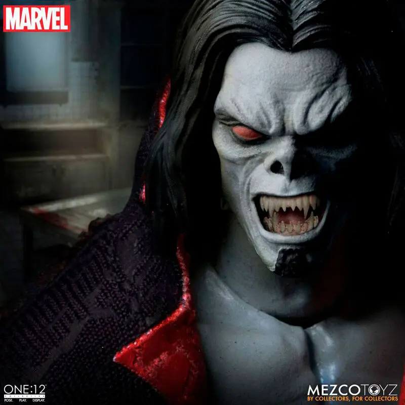 Marvel Universe Svetleča akcijska figura 1/12 Morbius 17 cm fotografija izdelka