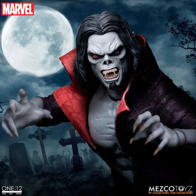 Marvel Universe Svetleča akcijska figura 1/12 Morbius 17 cm fotografija izdelka