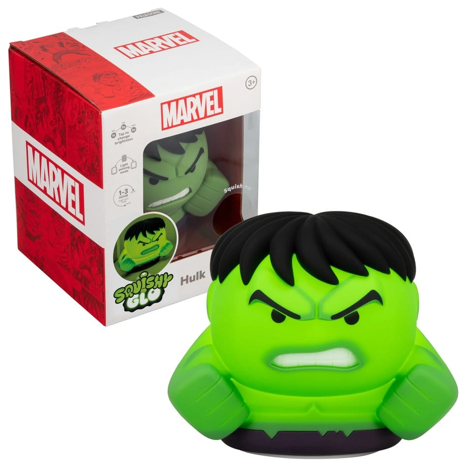 Marvel Universe SquishyGlo silikonski Light Hulk 15 cm fotografija izdelka