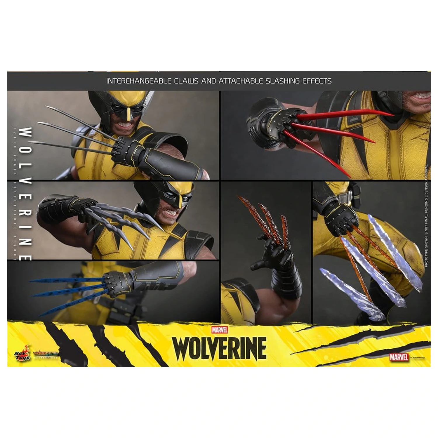 Marvel Video Game Masterpiece akcijska figura 1/6 Wolverine 29 cm fotografija izdelka