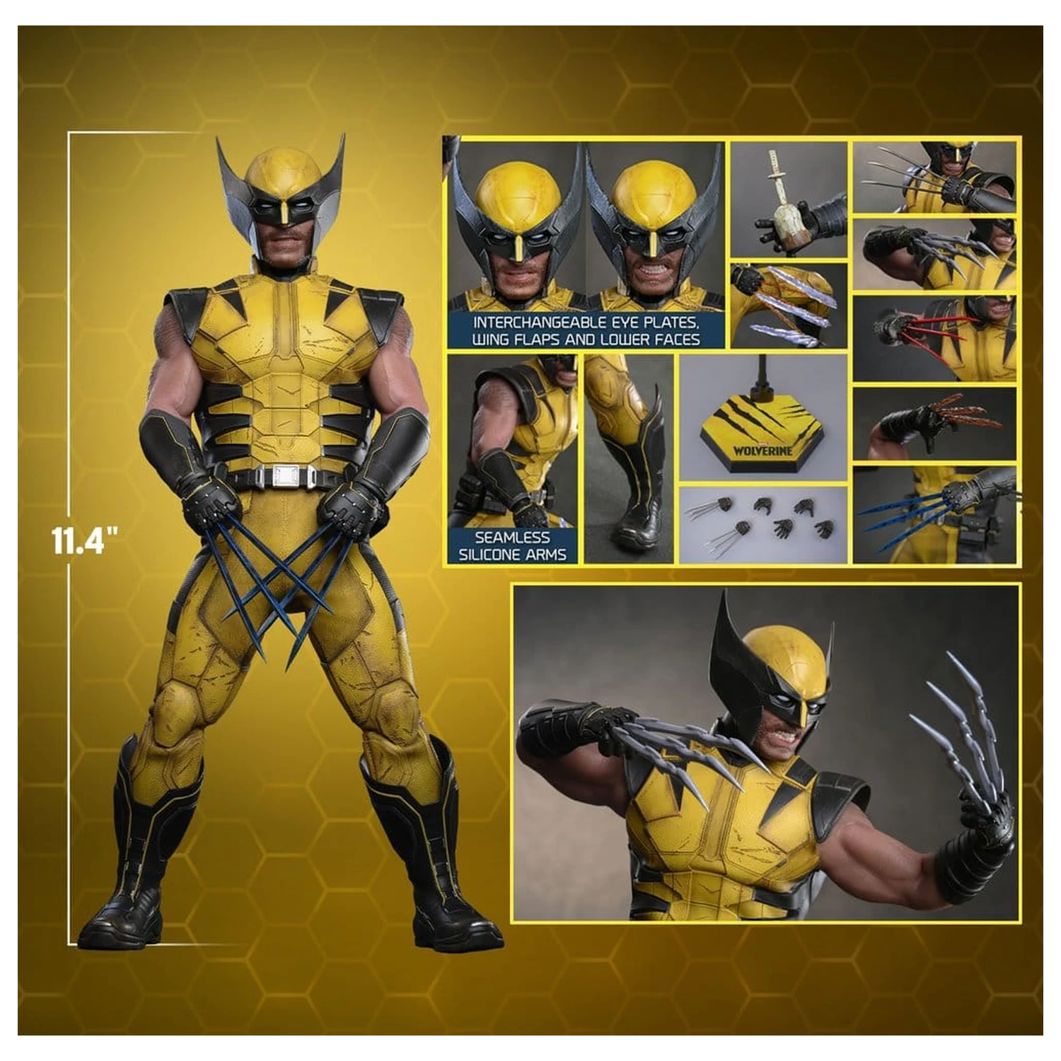 Marvel Video Game Masterpiece akcijska figura 1/6 Wolverine 29 cm fotografija izdelka