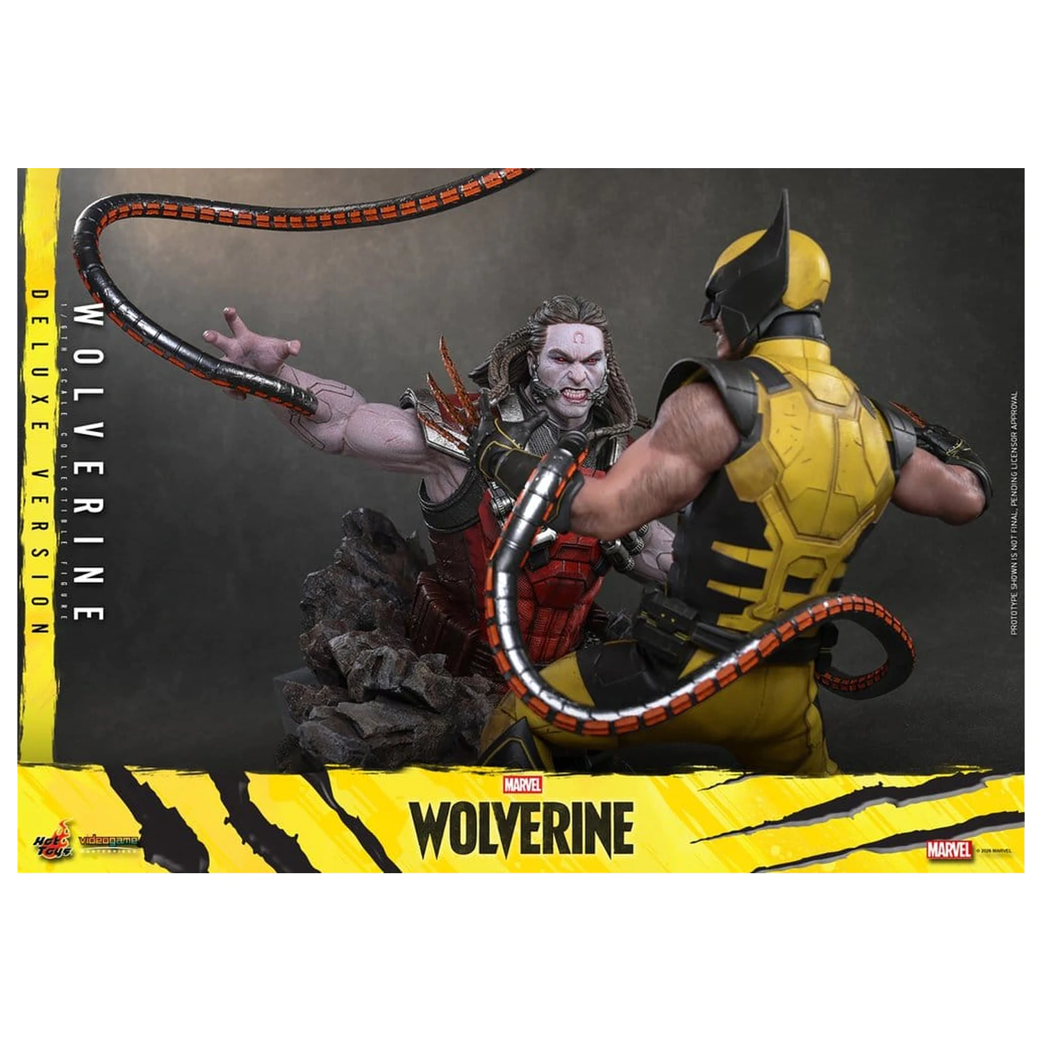 Marvel Video Game Masterpiece akcijska figura 1/6 Wolverine (Deluxe Version) 29 cm fotografija izdelka