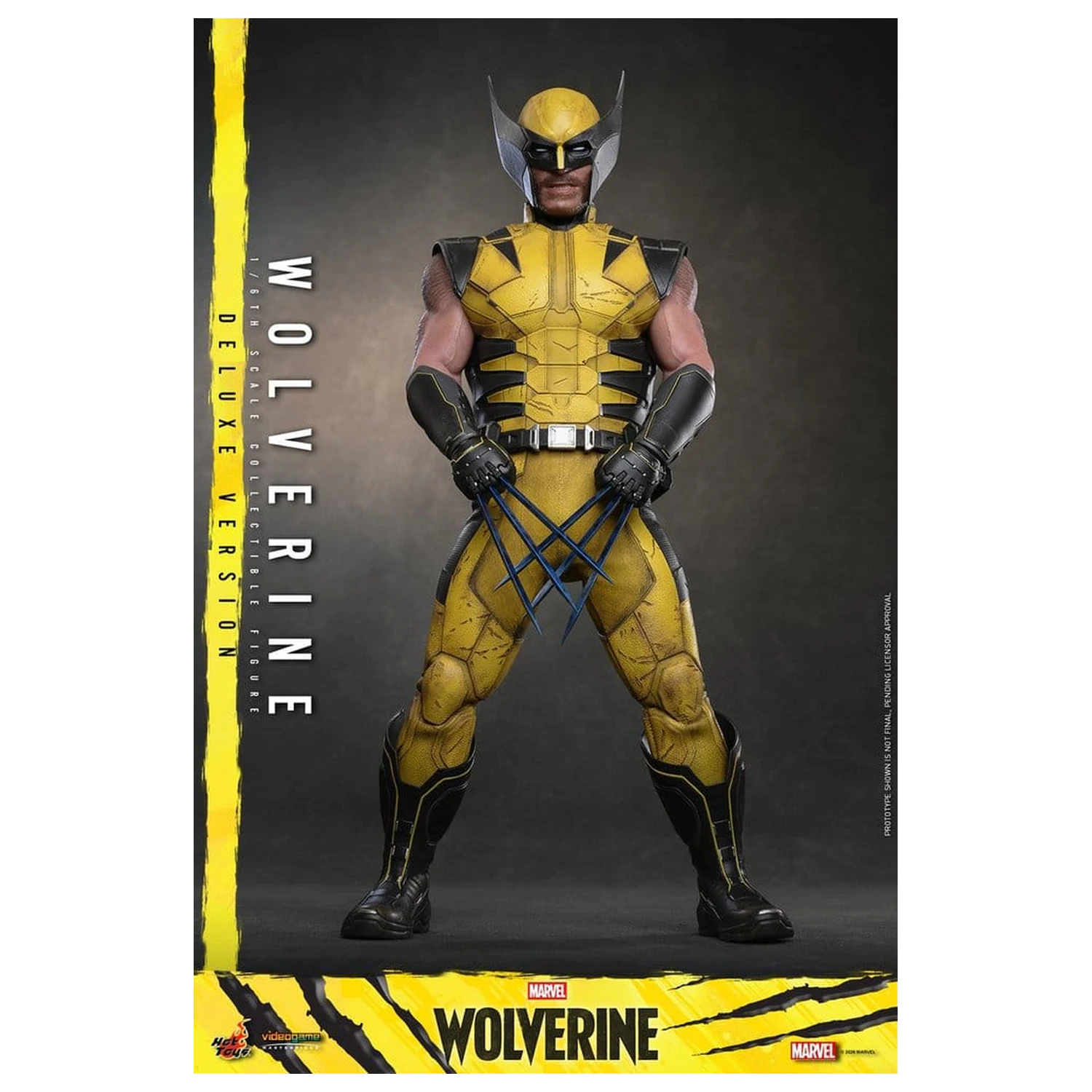 Marvel Video Game Masterpiece akcijska figura 1/6 Wolverine (Deluxe Version) 29 cm fotografija izdelka