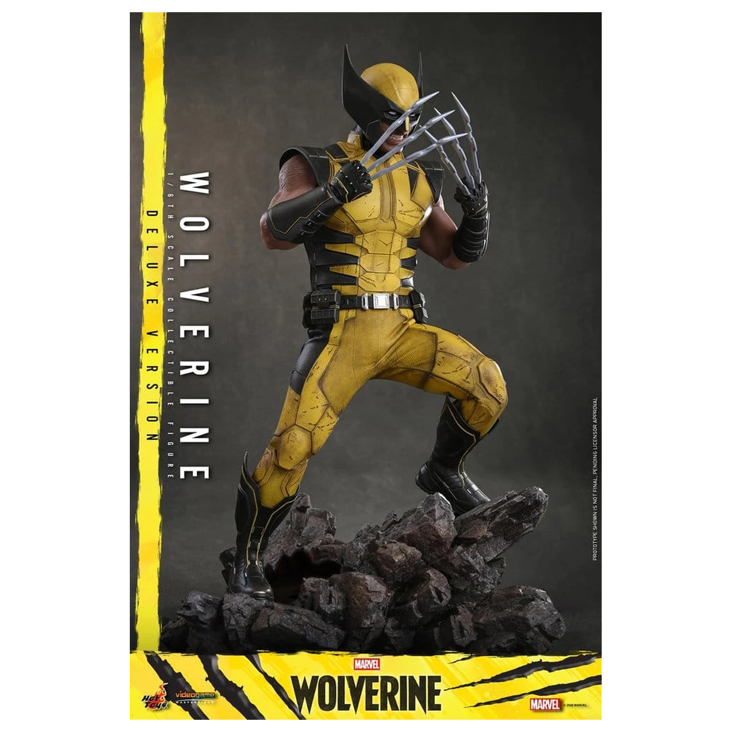 Marvel Video Game Masterpiece akcijska figura 1/6 Wolverine (Deluxe Version) 29 cm fotografija izdelka