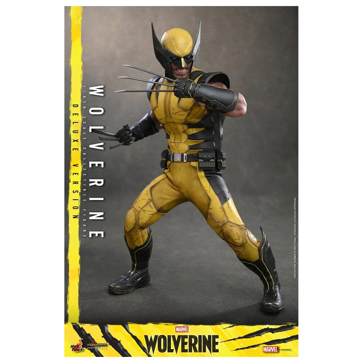 Marvel Video Game Masterpiece akcijska figura 1/6 Wolverine (Deluxe Version) 29 cm fotografija izdelka
