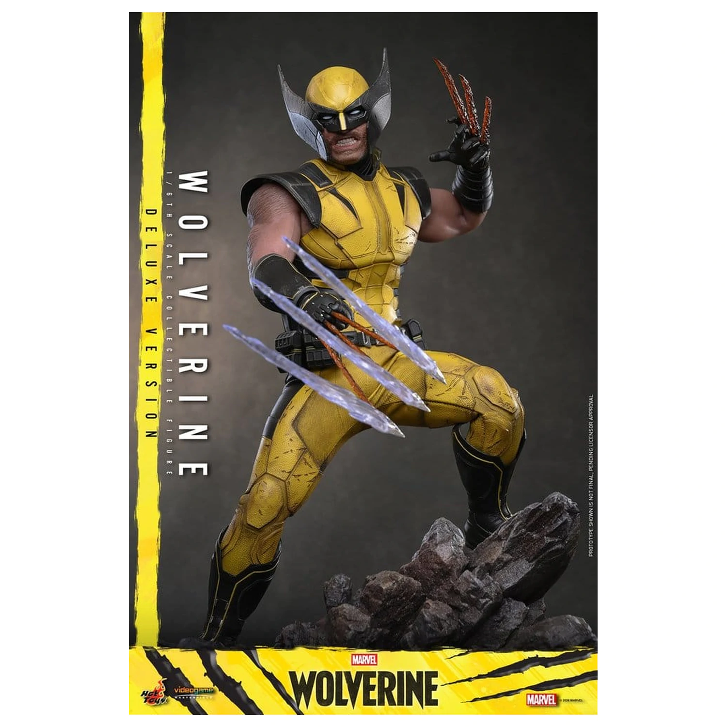 Marvel Video Game Masterpiece akcijska figura 1/6 Wolverine (Deluxe Version) 29 cm fotografija izdelka
