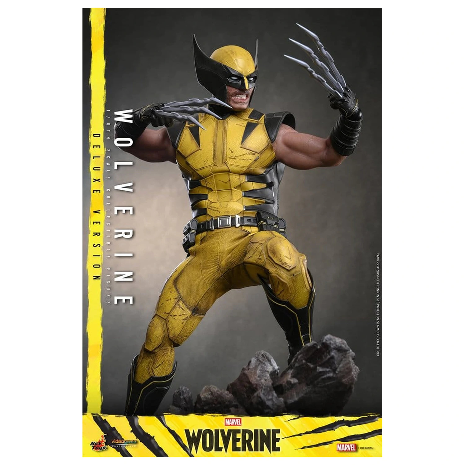 Marvel Video Game Masterpiece akcijska figura 1/6 Wolverine (Deluxe Version) 29 cm fotografija izdelka