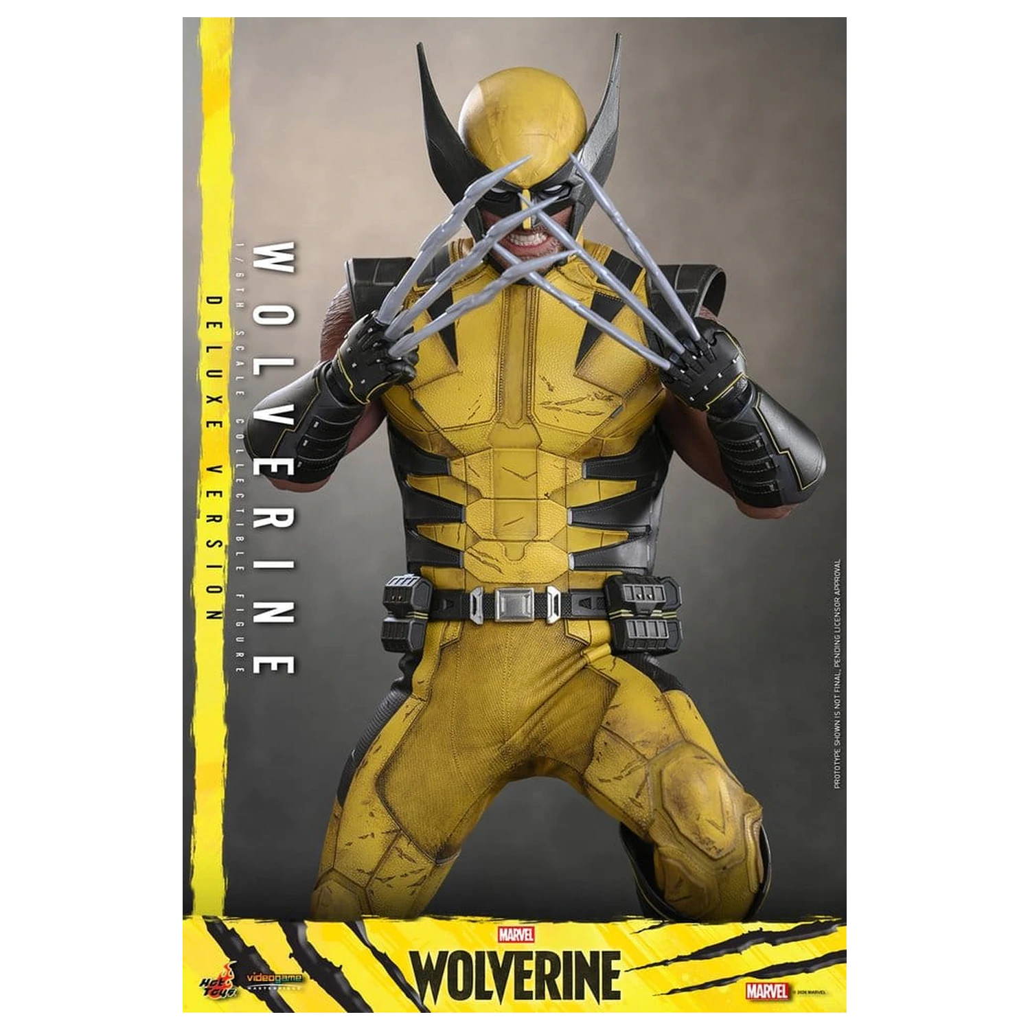 Marvel Video Game Masterpiece akcijska figura 1/6 Wolverine (Deluxe Version) 29 cm fotografija izdelka