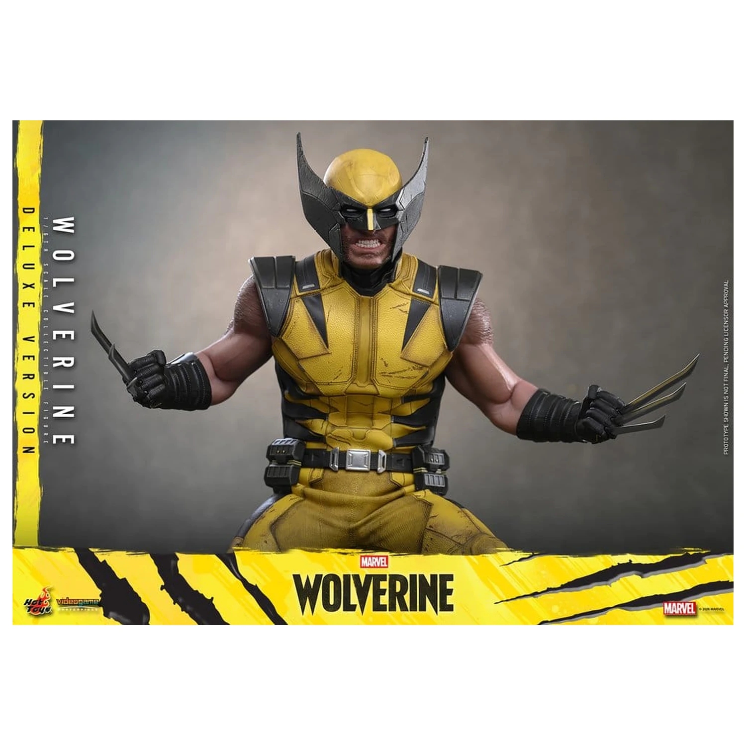 Marvel Video Game Masterpiece akcijska figura 1/6 Wolverine (Deluxe Version) 29 cm fotografija izdelka