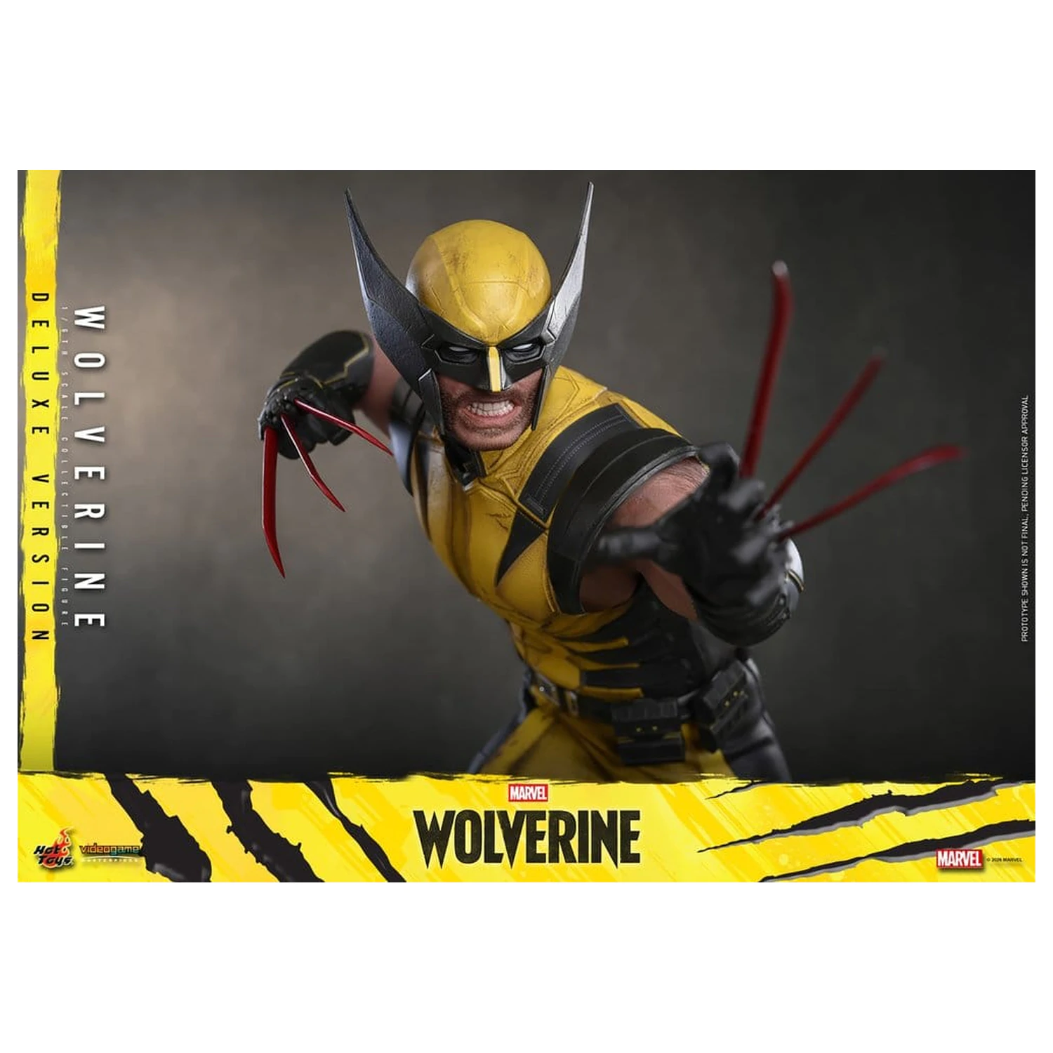 Marvel Video Game Masterpiece akcijska figura 1/6 Wolverine (Deluxe Version) 29 cm fotografija izdelka