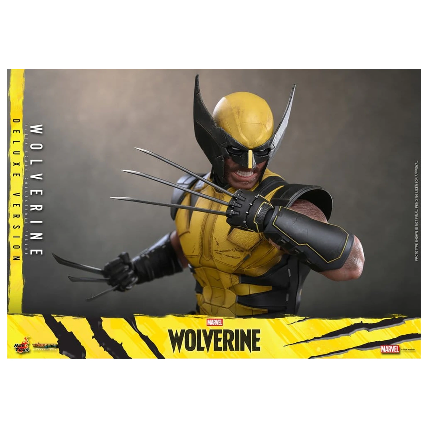 Marvel Video Game Masterpiece akcijska figura 1/6 Wolverine (Deluxe Version) 29 cm fotografija izdelka