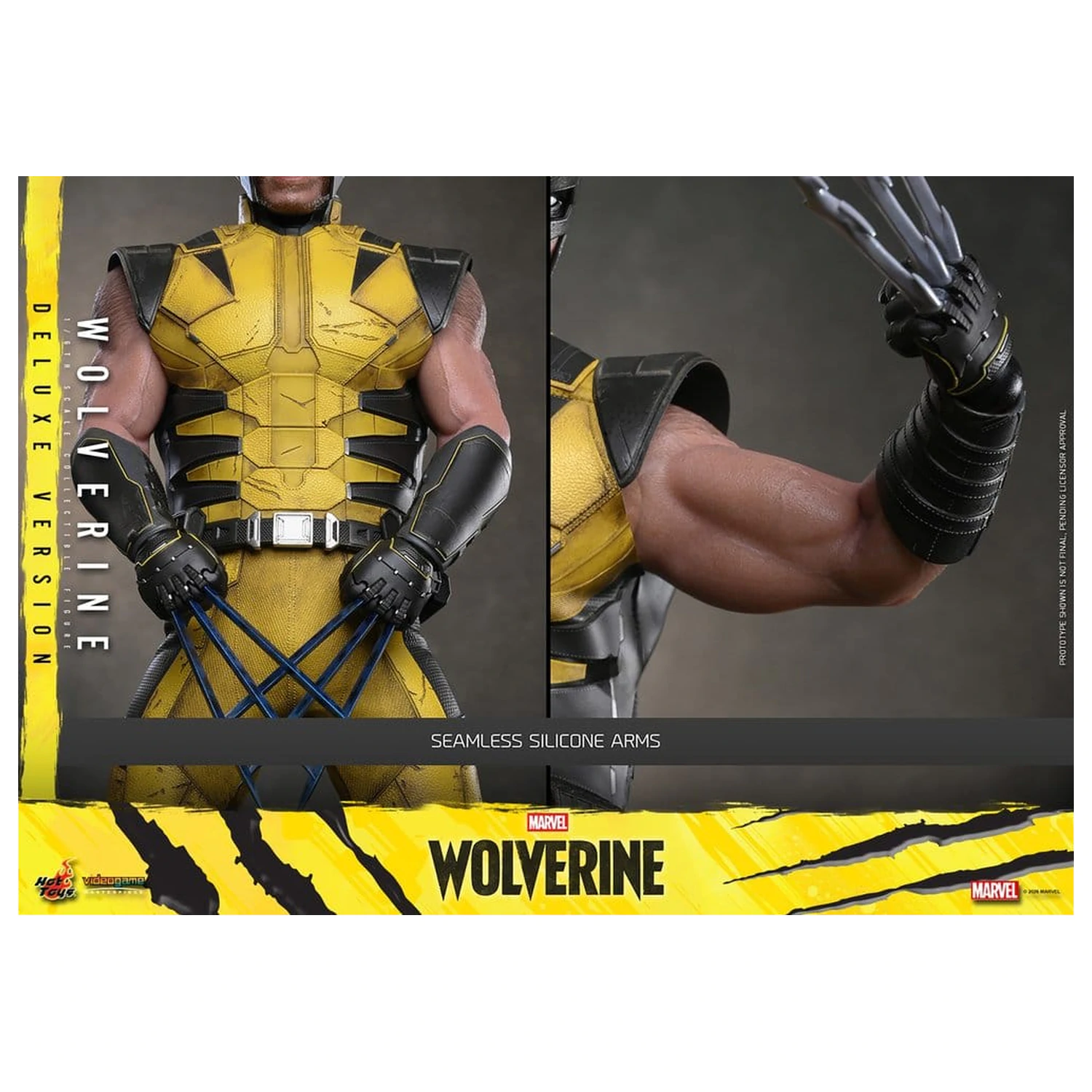 Marvel Video Game Masterpiece akcijska figura 1/6 Wolverine (Deluxe Version) 29 cm fotografija izdelka