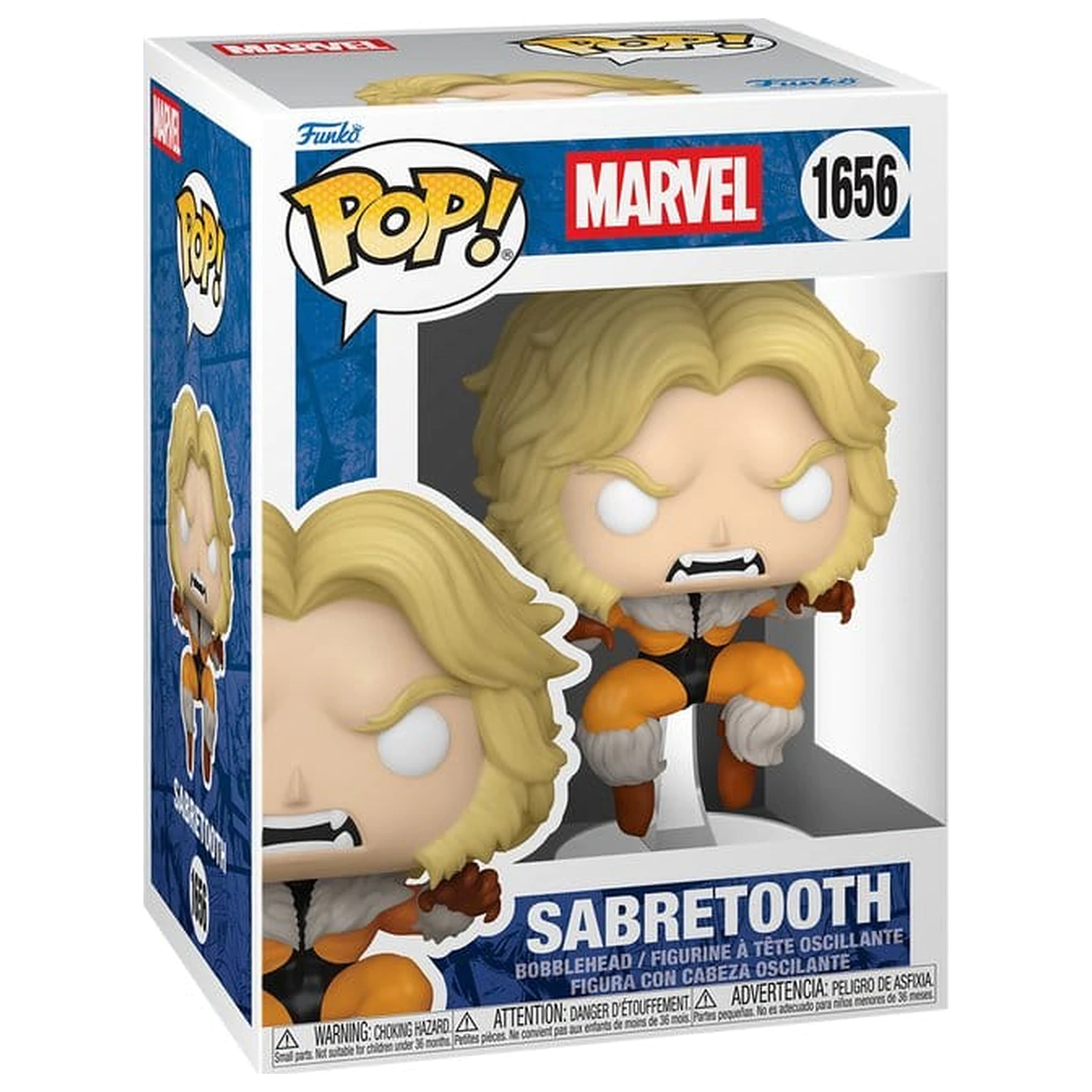 Marvel Weapon X Program Funko POP! vinilna figura Sabertooth 9 cm fotografija izdelka