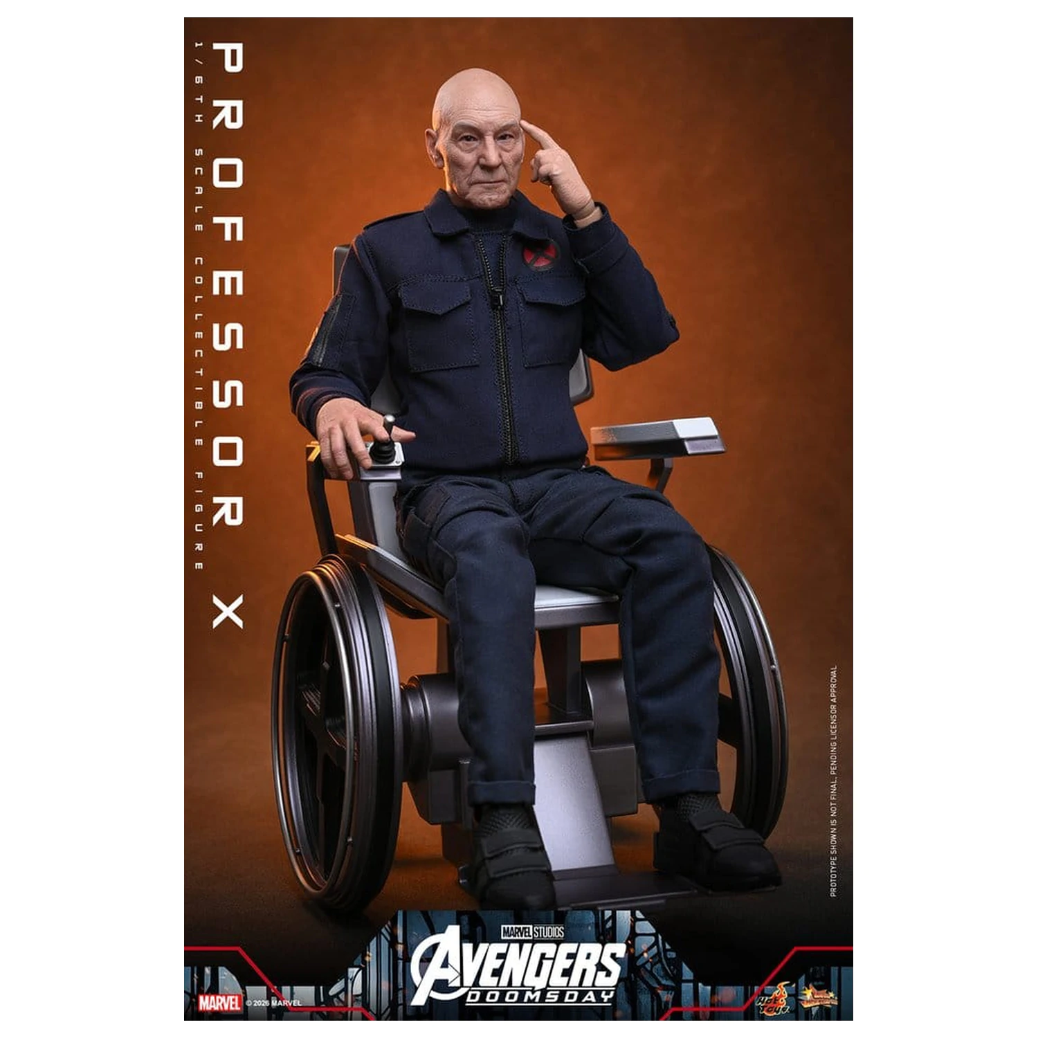 Marvel X-Men akcijska figura 1/6 Professor X 25 cm fotografija izdelka