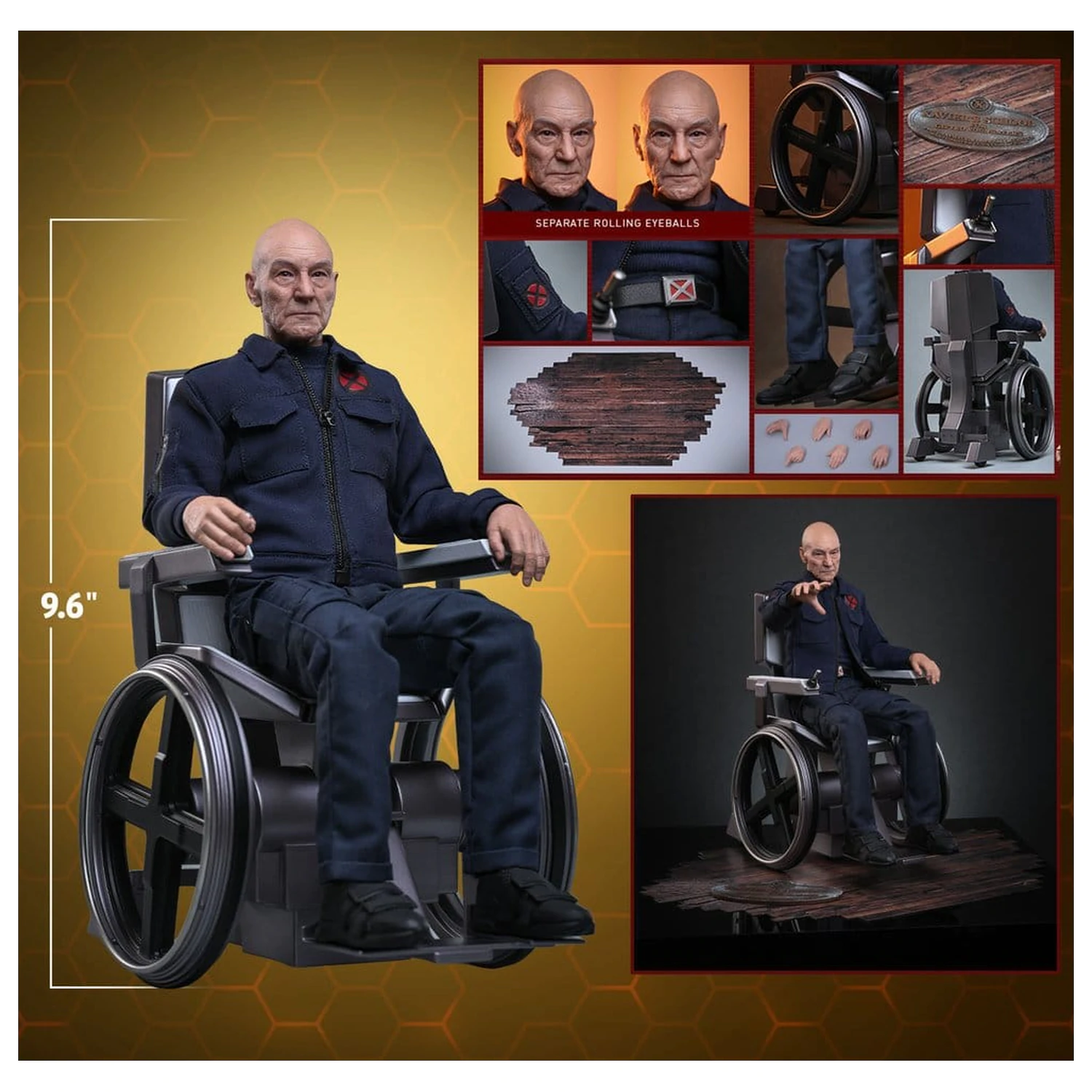 Marvel X-Men akcijska figura 1/6 Professor X 25 cm fotografija izdelka