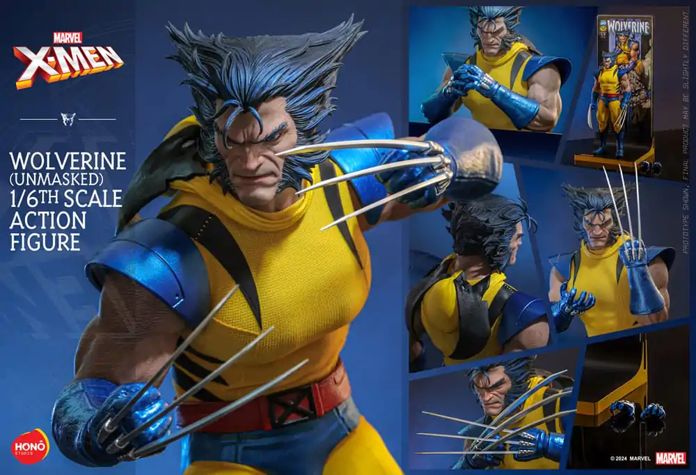 Marvel X-Men Akcijska figura 1/6 Wolverine (Unmasked) 28 cm fotografija izdelka