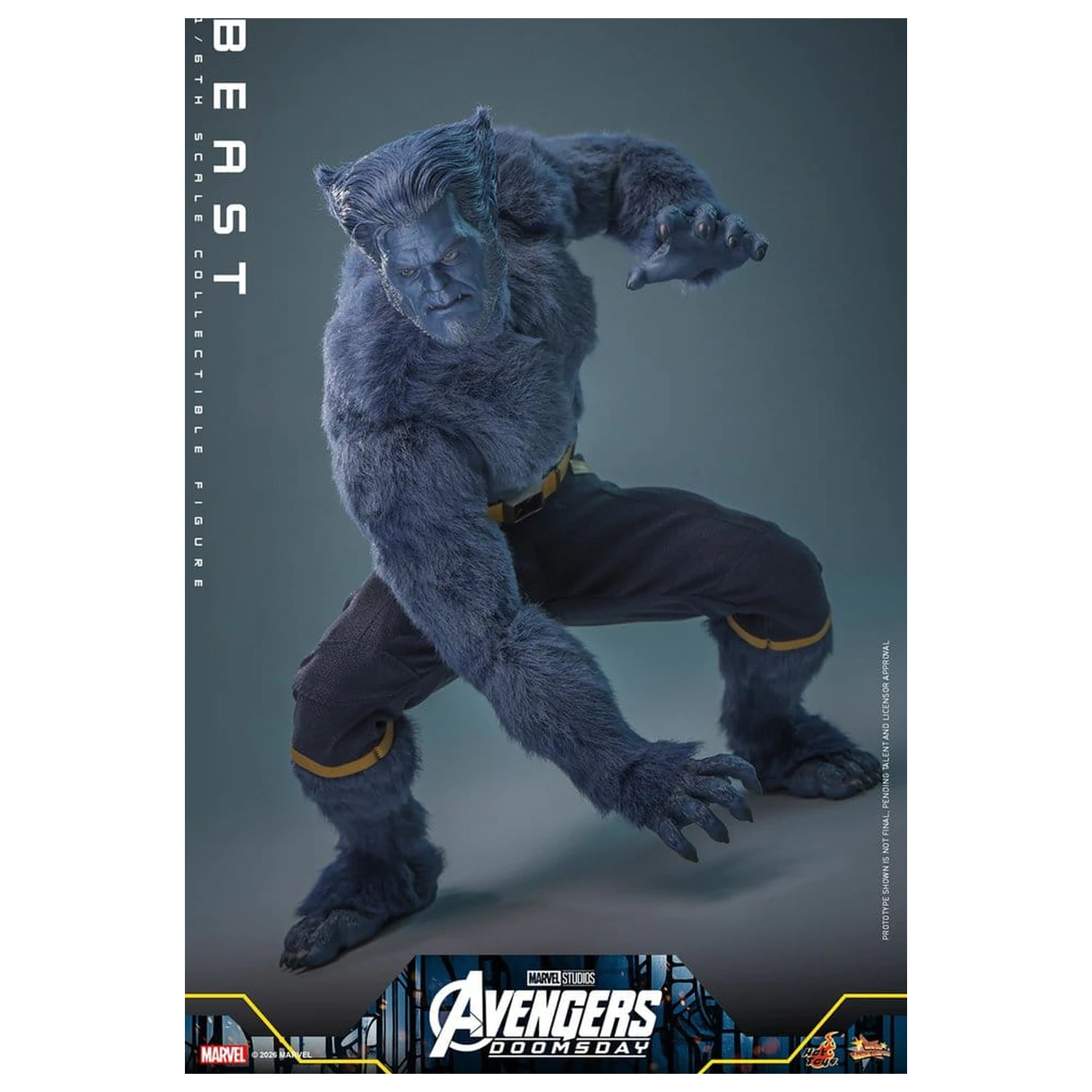 Marvel X-Men Movie Masterpiece akcijska figura 1/6 Beast (Collector Edition) 33 cm fotografija izdelka