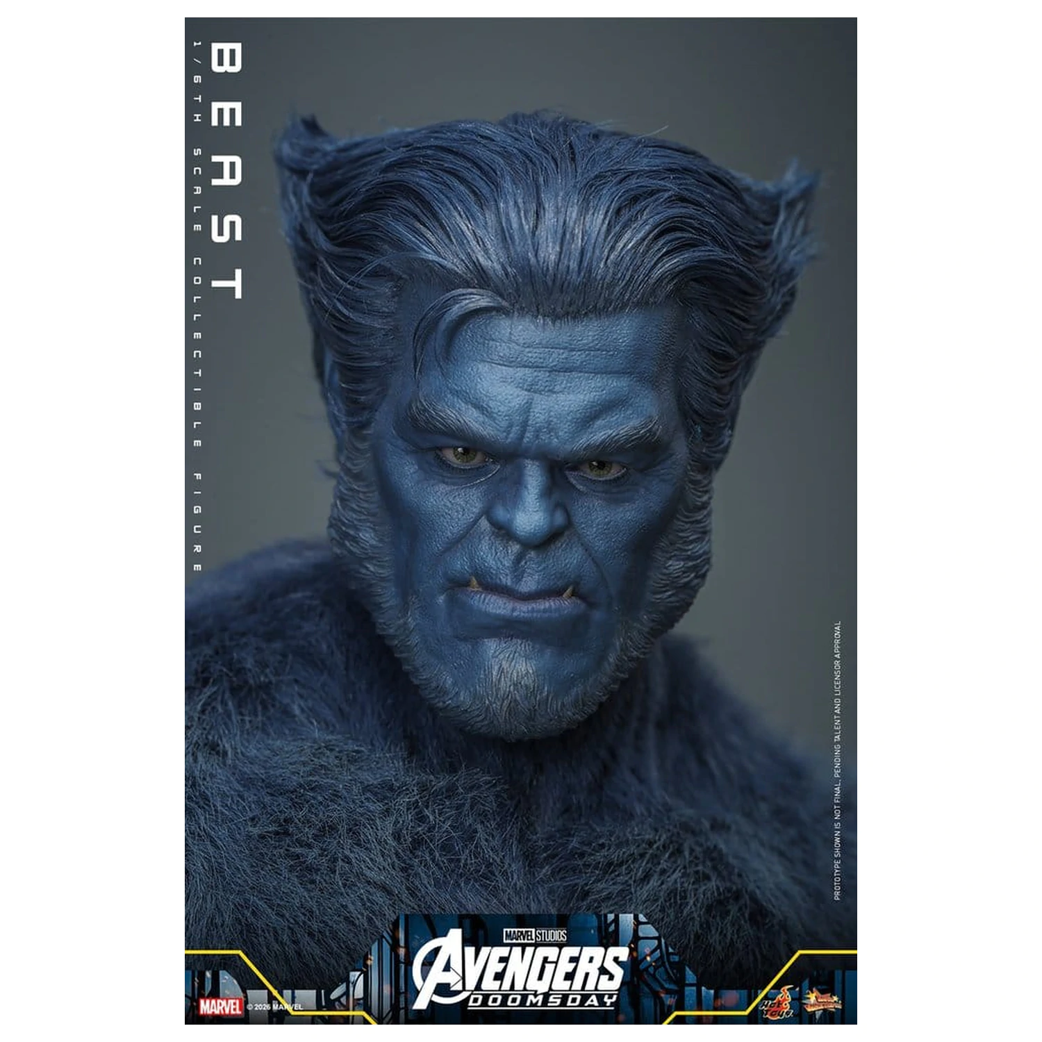 Marvel X-Men Movie Masterpiece akcijska figura 1/6 Beast (Collector Edition) 33 cm fotografija izdelka