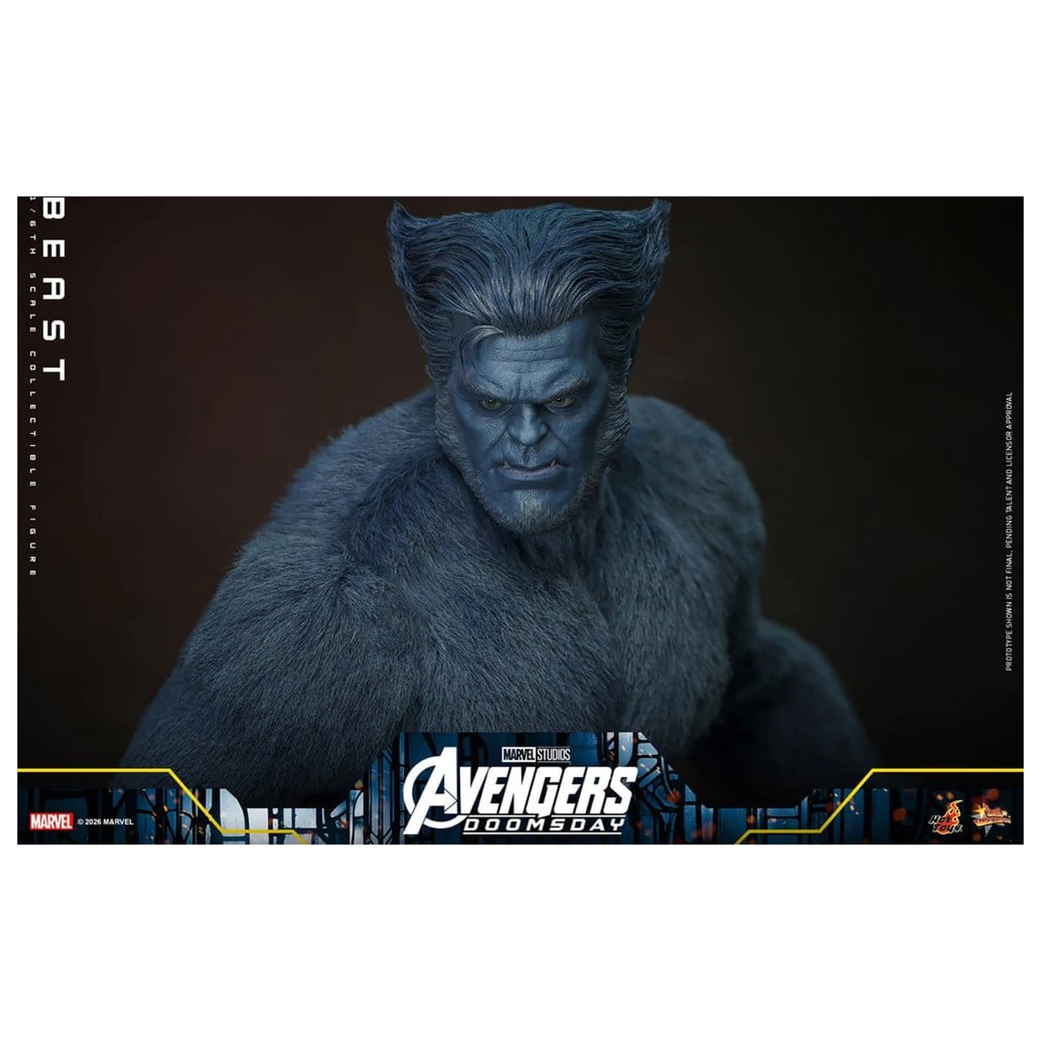 Marvel X-Men Movie Masterpiece akcijska figura 1/6 Beast (Collector Edition) 33 cm fotografija izdelka