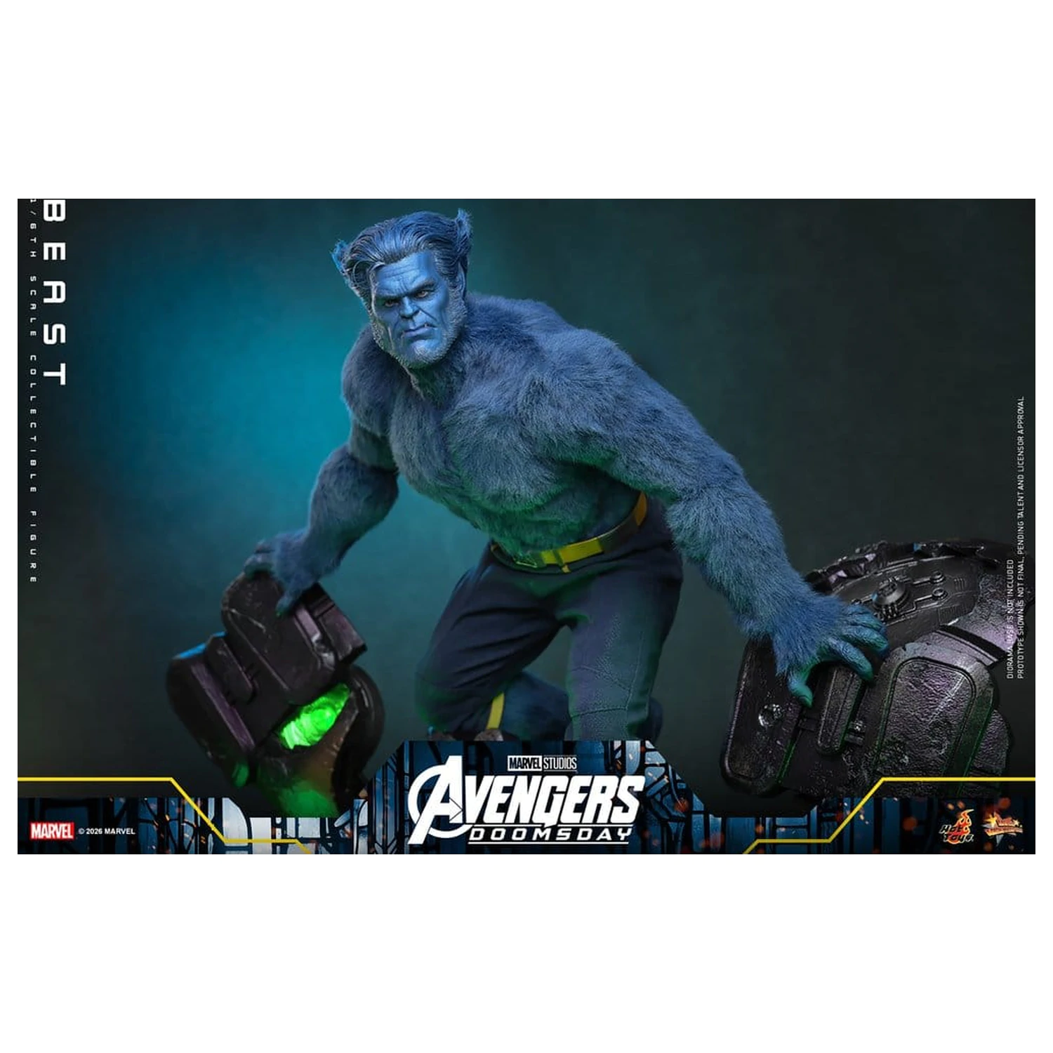 Marvel X-Men Movie Masterpiece akcijska figura 1/6 Beast (Collector Edition) 33 cm fotografija izdelka