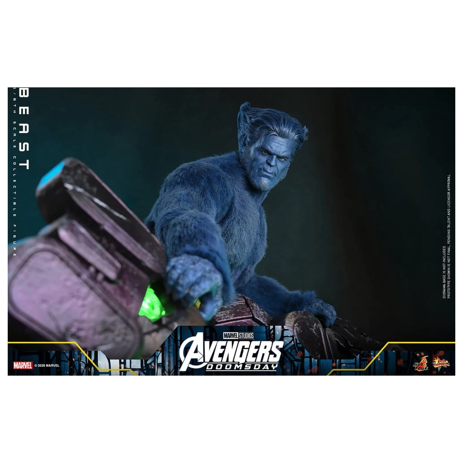 Marvel X-Men Movie Masterpiece akcijska figura 1/6 Beast (Collector Edition) 33 cm fotografija izdelka