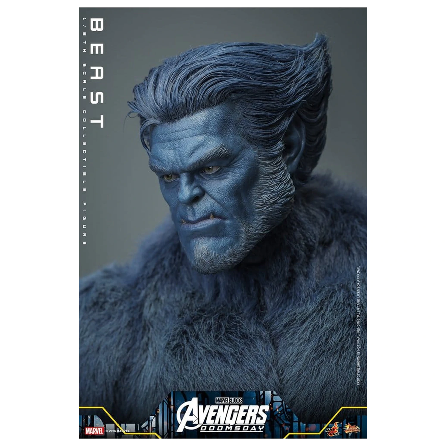 Marvel X-Men Movie Masterpiece akcijska figura 1/6 Beast (Collector Edition) 33 cm fotografija izdelka