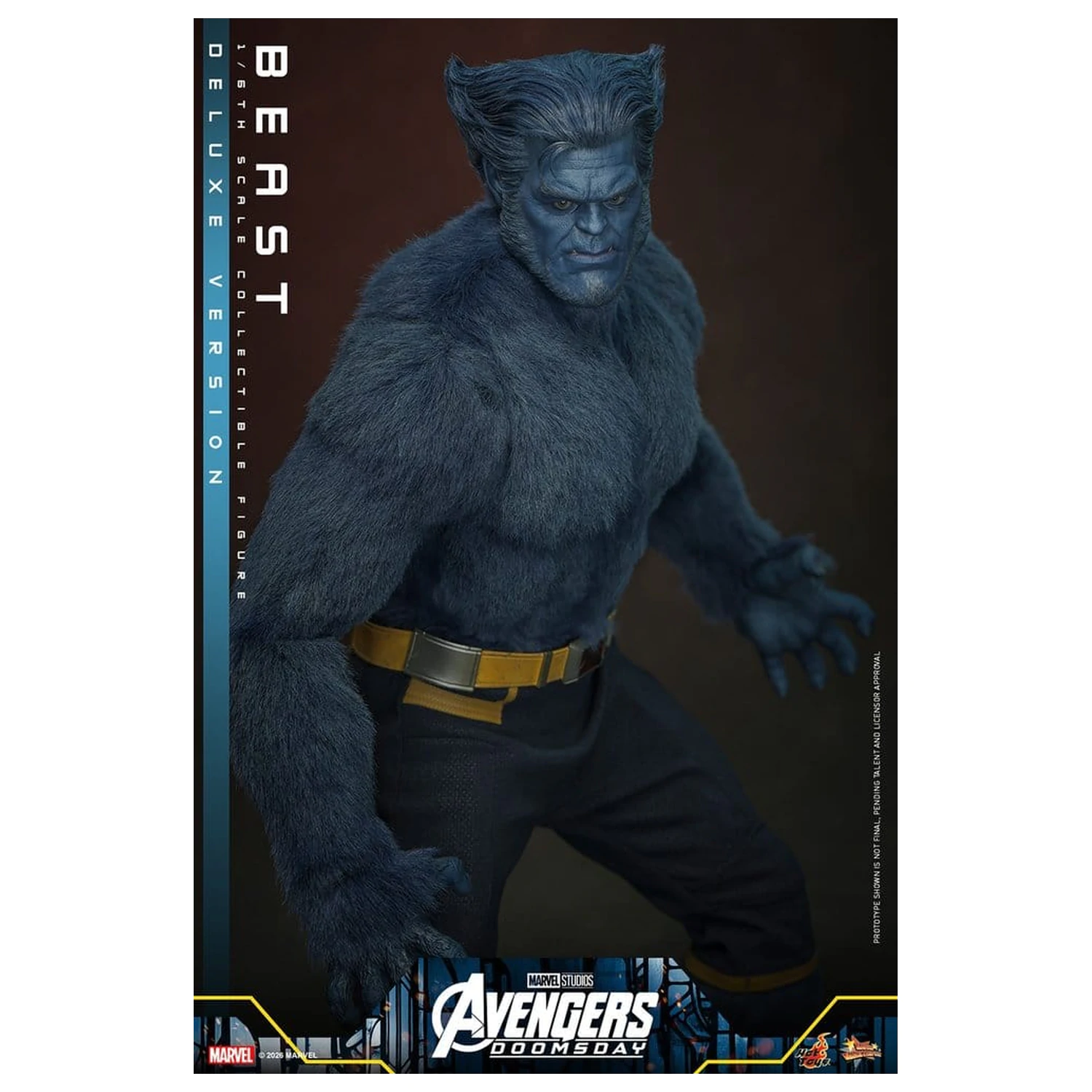 Marvel X-Men Movie Masterpiece akcijska figura 1/6 Beast (Deluxe Version) 33 cm fotografija izdelka