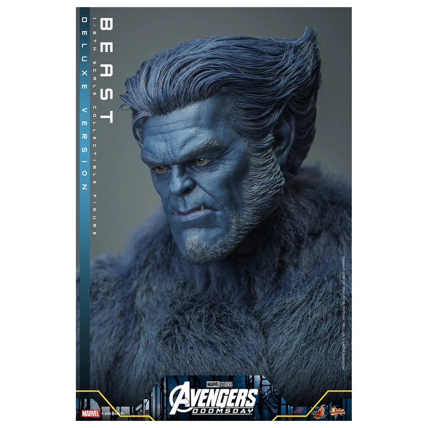 Marvel X-Men Movie Masterpiece akcijska figura 1/6 Beast (Deluxe Version) 33 cm fotografija izdelka