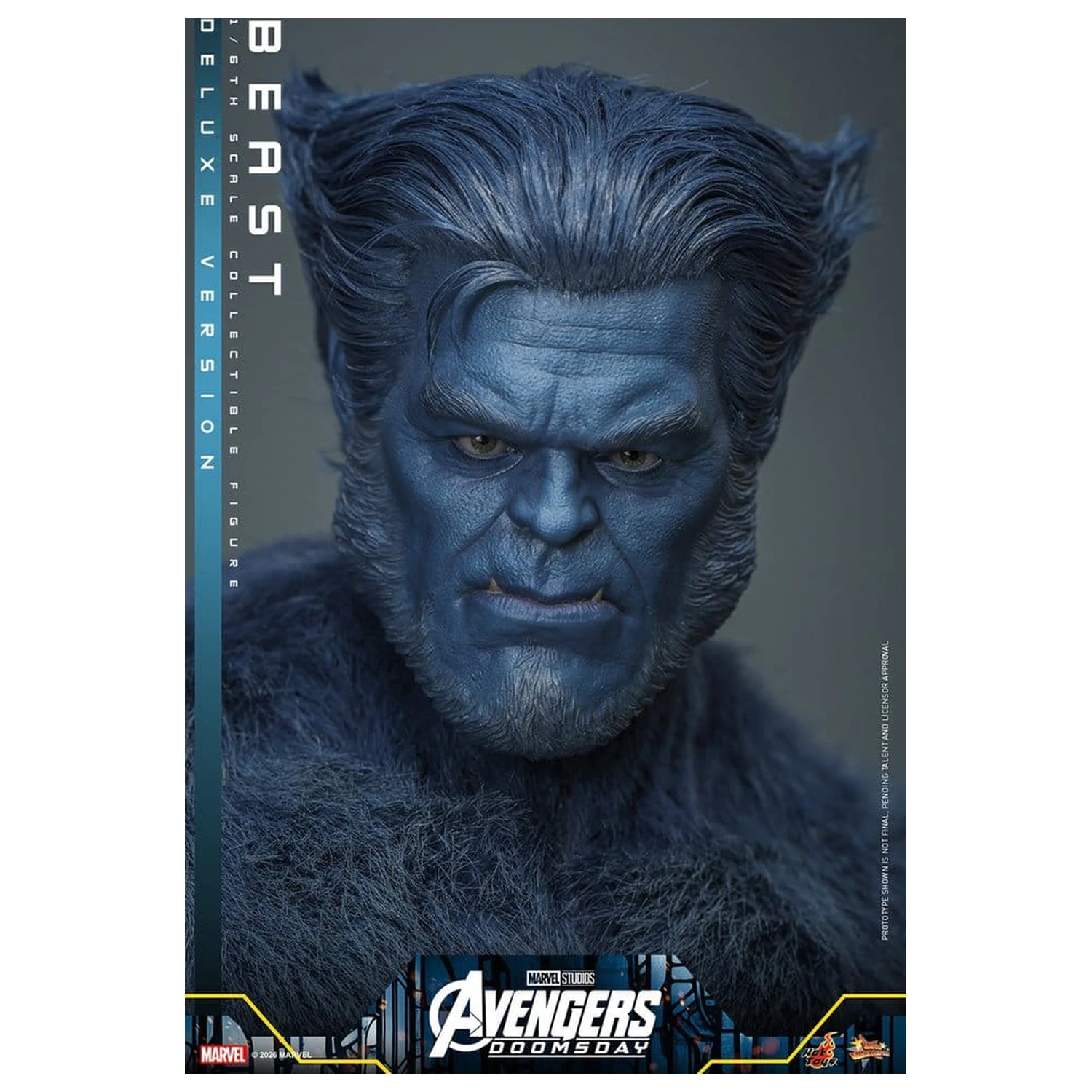 Marvel X-Men Movie Masterpiece akcijska figura 1/6 Beast (Deluxe Version) 33 cm fotografija izdelka