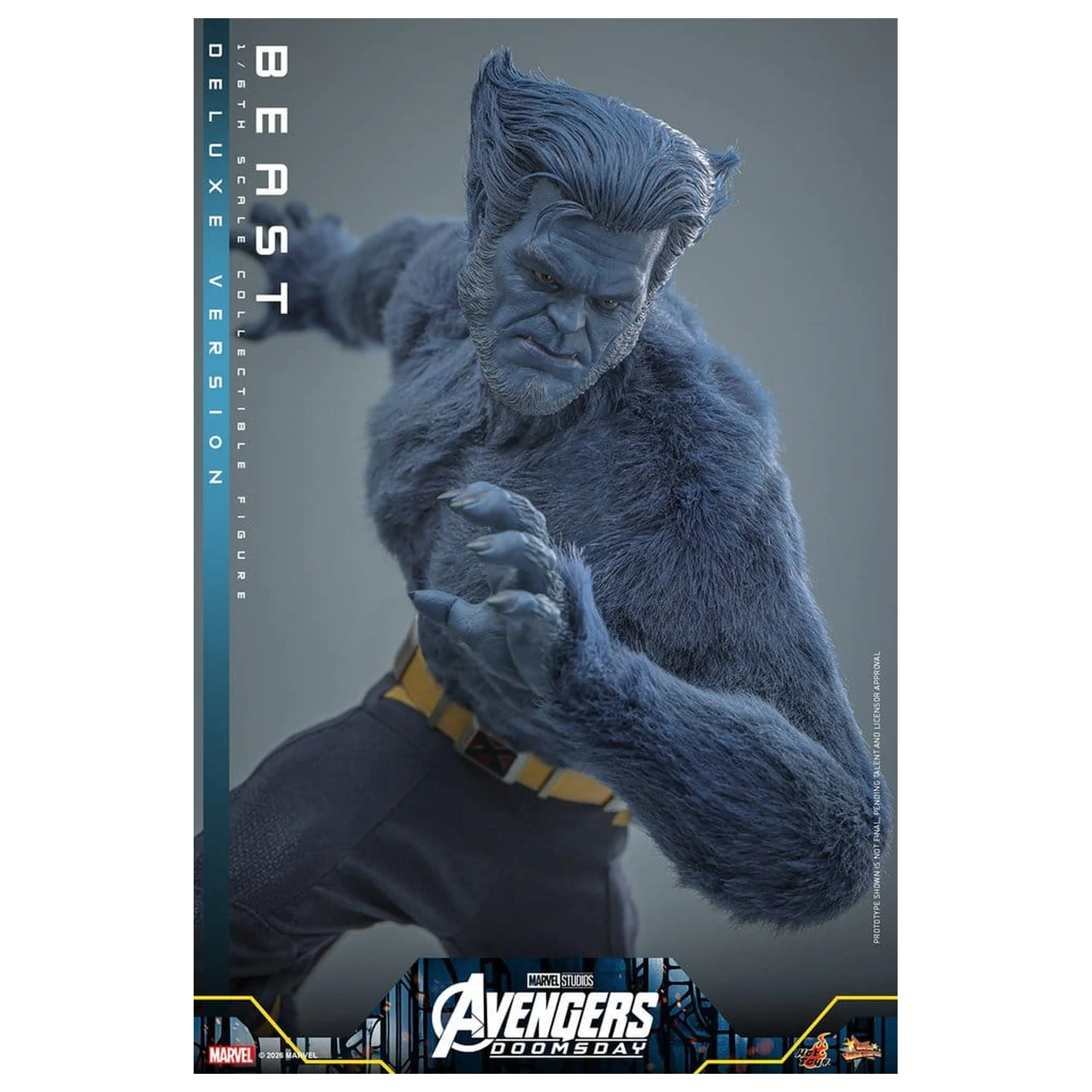 Marvel X-Men Movie Masterpiece akcijska figura 1/6 Beast (Deluxe Version) 33 cm fotografija izdelka