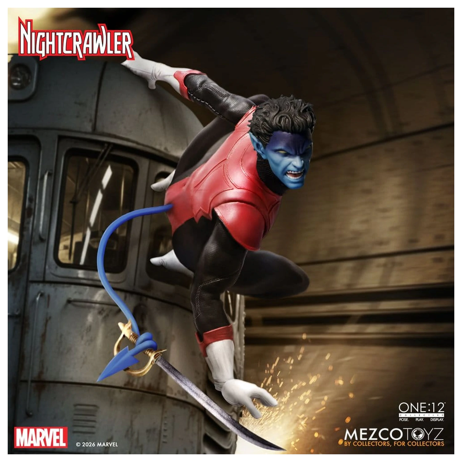 Marvel X-Men One:12 Collective akcijska figura 1/12 Nightcrawler 16 cm fotografija izdelka