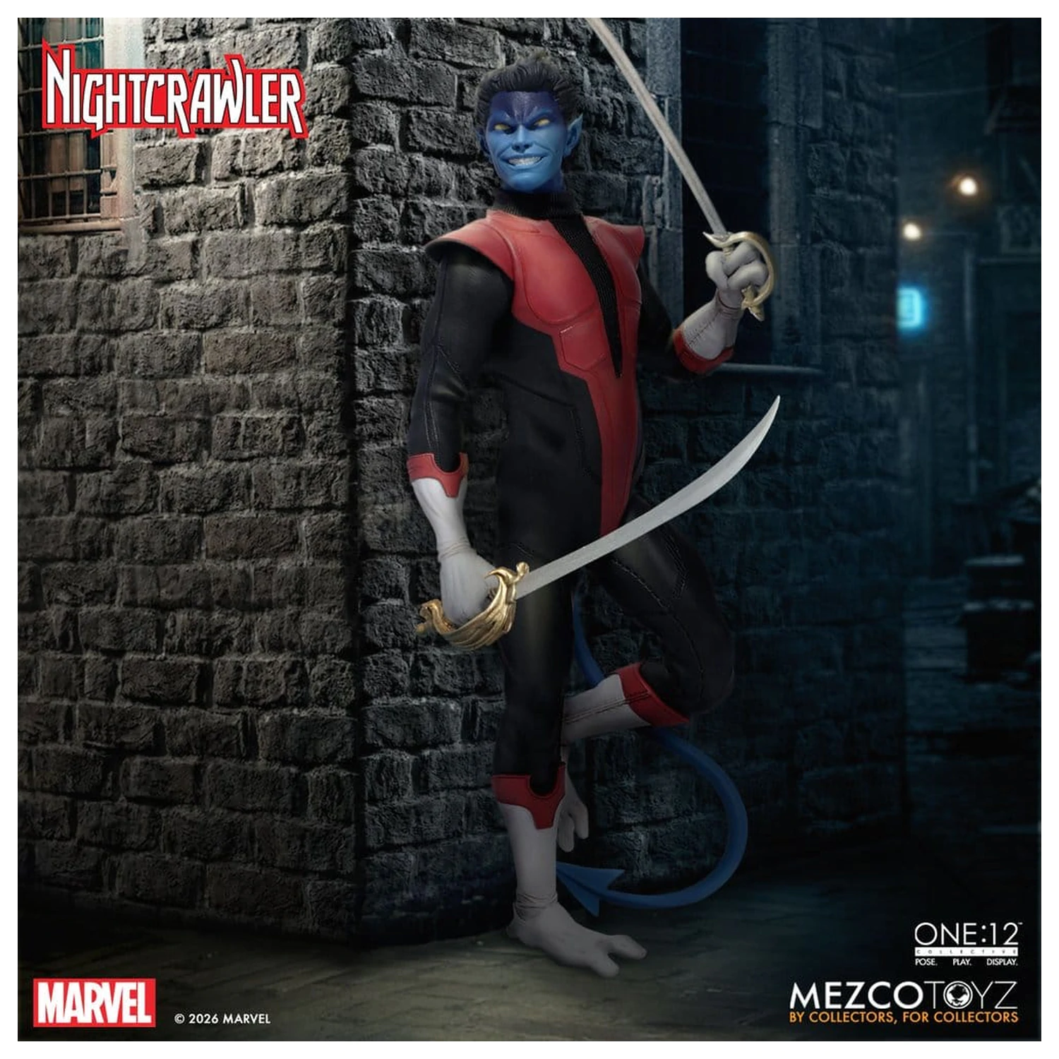 Marvel X-Men One:12 Collective akcijska figura 1/12 Nightcrawler 16 cm fotografija izdelka