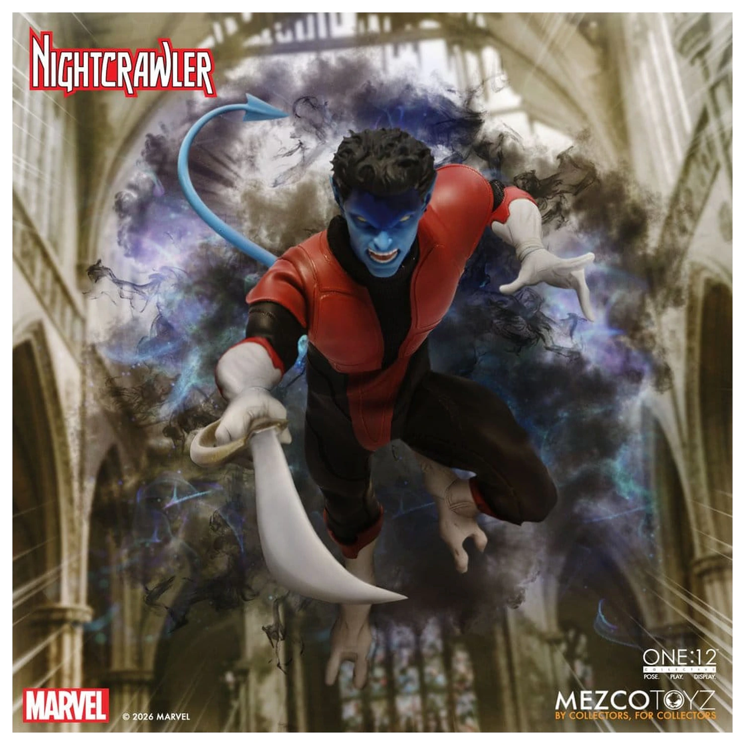 Marvel X-Men One:12 Collective akcijska figura 1/12 Nightcrawler 16 cm fotografija izdelka