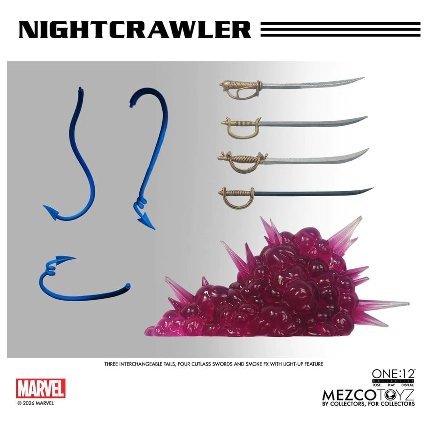 Marvel X-Men One:12 Collective akcijska figura 1/12 Nightcrawler 16 cm fotografija izdelka