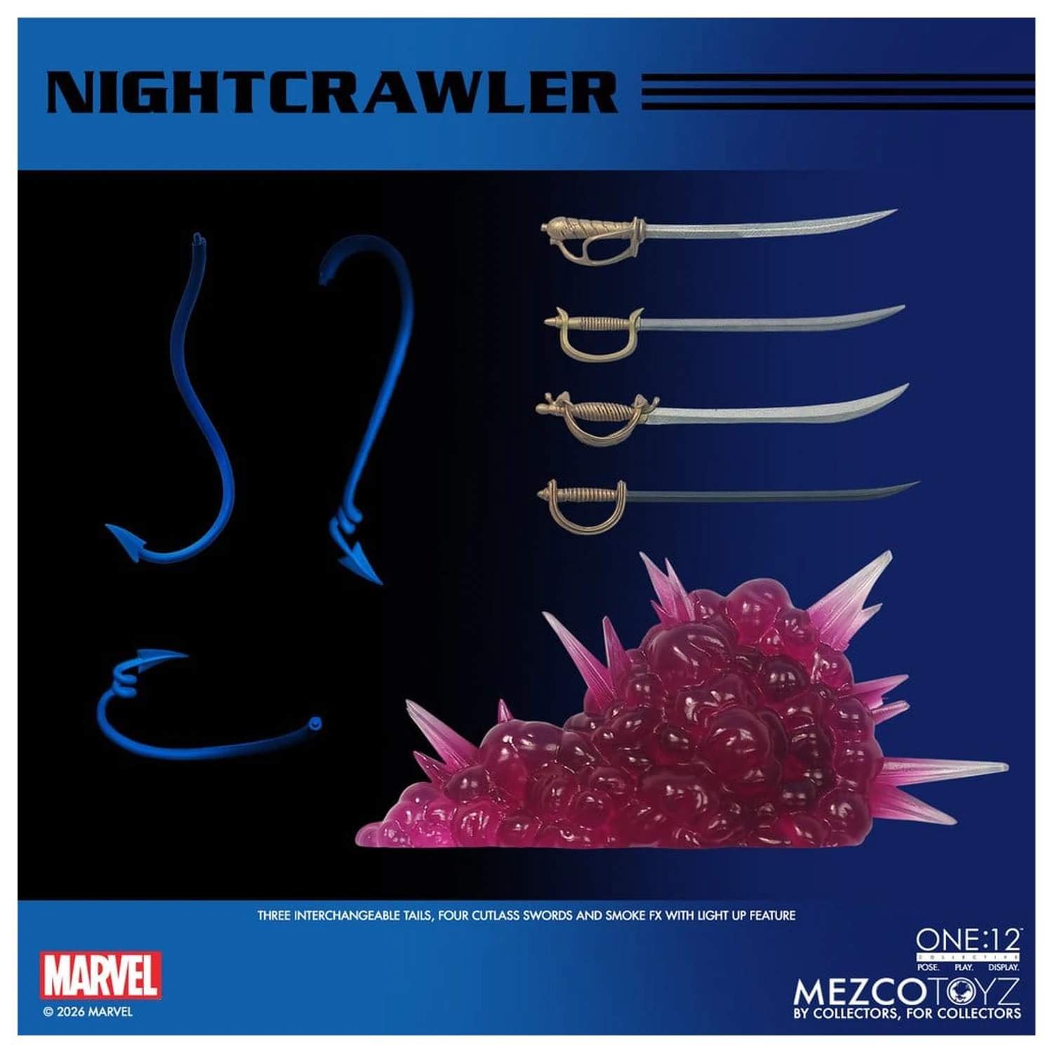 Marvel X-Men One:12 Collective akcijska figura 1/12 Nightcrawler 16 cm fotografija izdelka