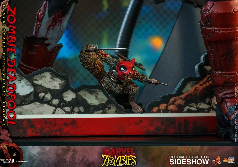 Marvel Zombies Comic Masterpiece akcijska figura 1/6 Zombie Deadpool 31 cm fotografija izdelka