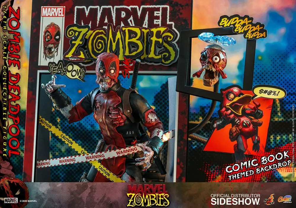 Marvel Zombies Comic Masterpiece akcijska figura 1/6 Zombie Deadpool 31 cm fotografija izdelka