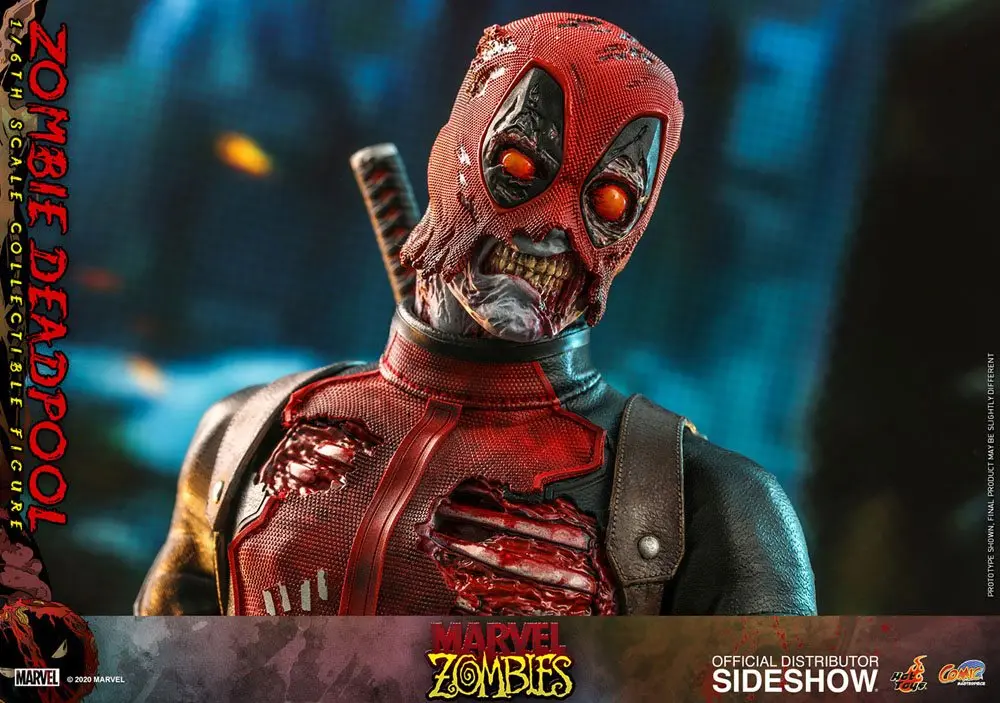 Marvel Zombies Comic Masterpiece akcijska figura 1/6 Zombie Deadpool 31 cm fotografija izdelka