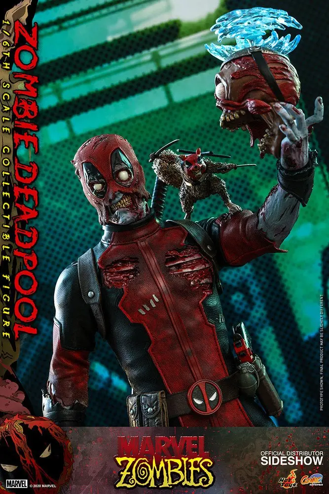 Marvel Zombies Comic Masterpiece akcijska figura 1/6 Zombie Deadpool 31 cm fotografija izdelka