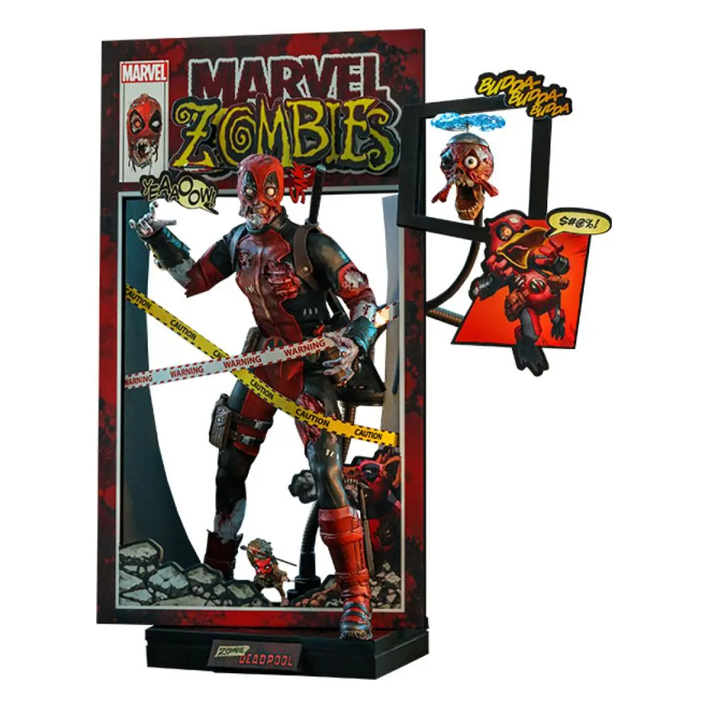 Marvel Zombies Comic Masterpiece akcijska figura 1/6 Zombie Deadpool 31 cm fotografija izdelka