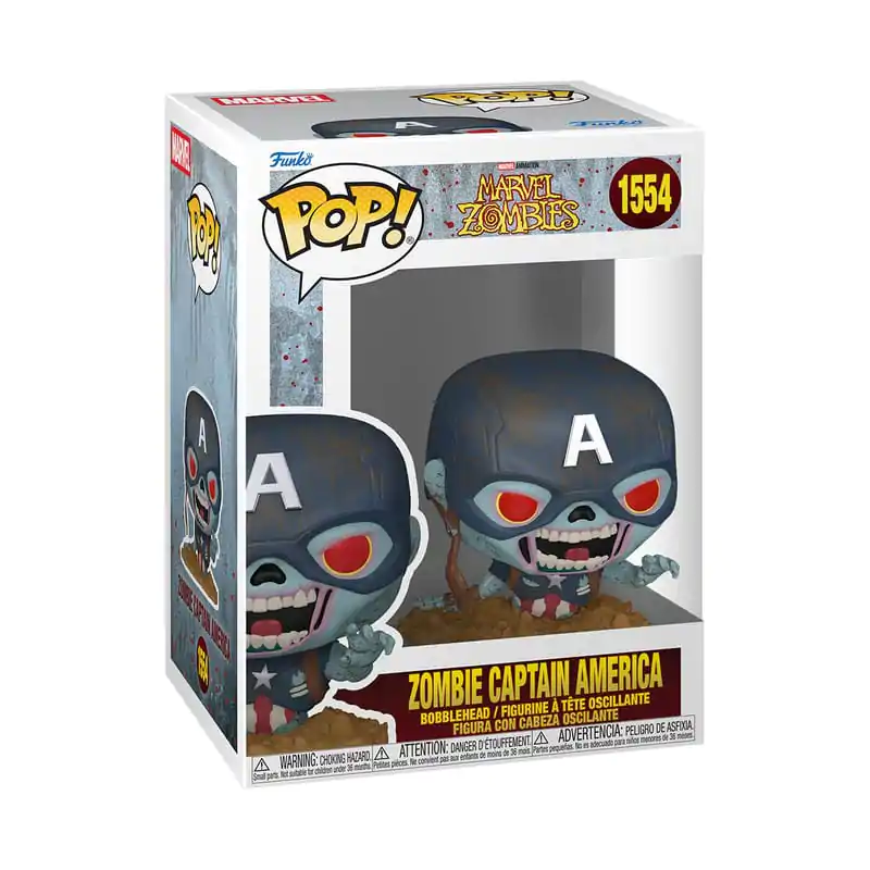 Marvel Zombies Funko POP! Marvel vinilna figura Captain America 9 cm fotografija izdelka