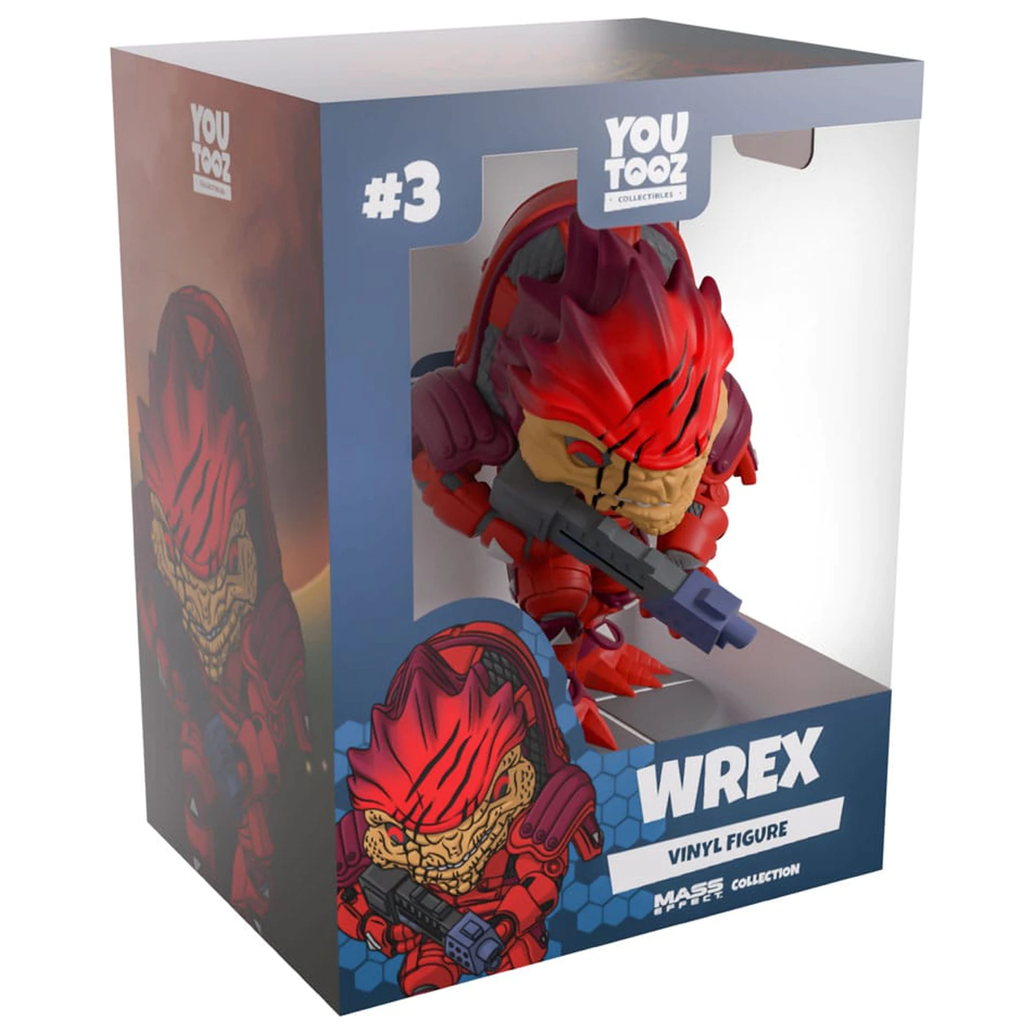 Mass Effect Vinilna figura Wrex 12 cm fotografija izdelka