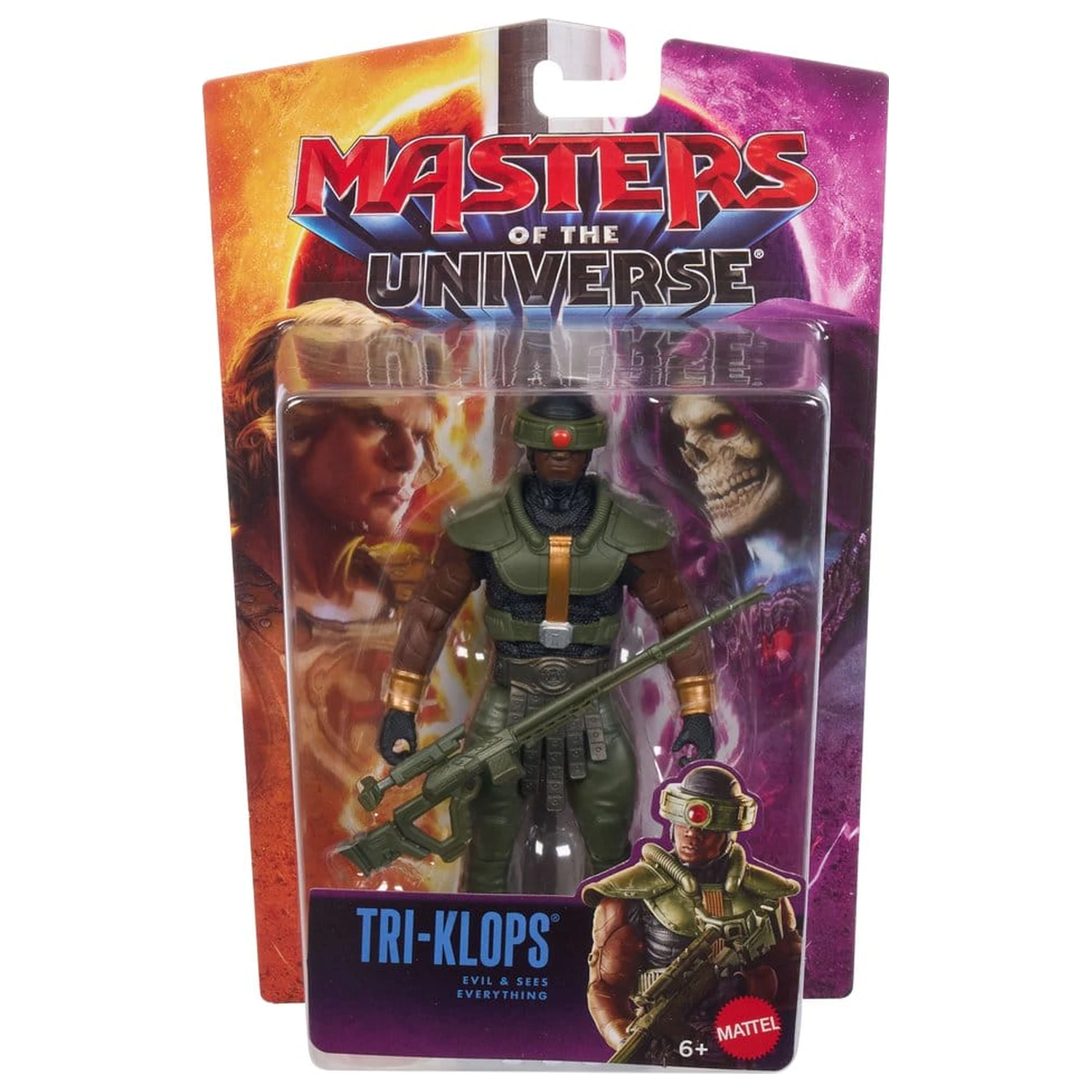 Masters of the Universe 2026 Movie akcijska figura Tri-Klops 14 cm fotografija izdelka