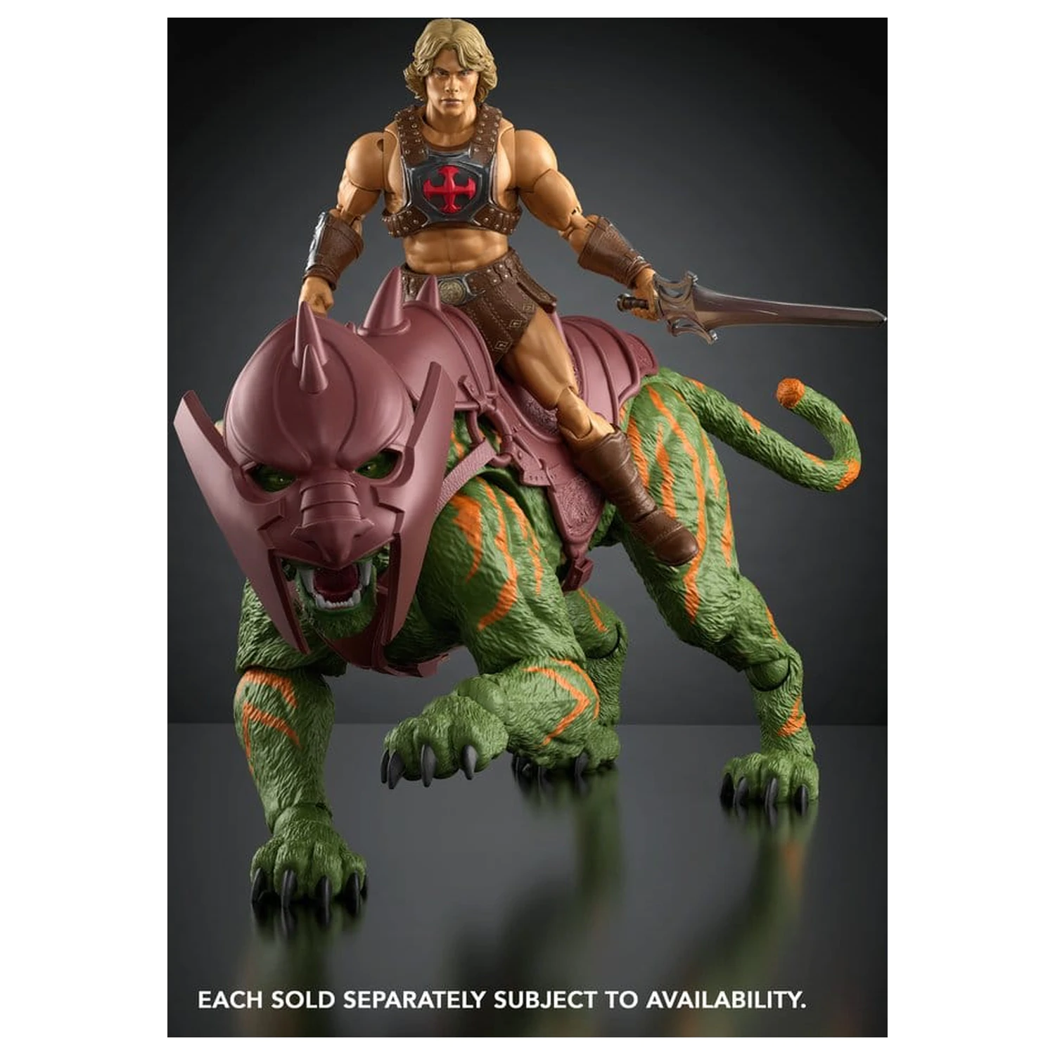 Masters of the Universe 2026 Movie Chronicles akcijska figura Battle Cat 17 cm fotografija izdelka
