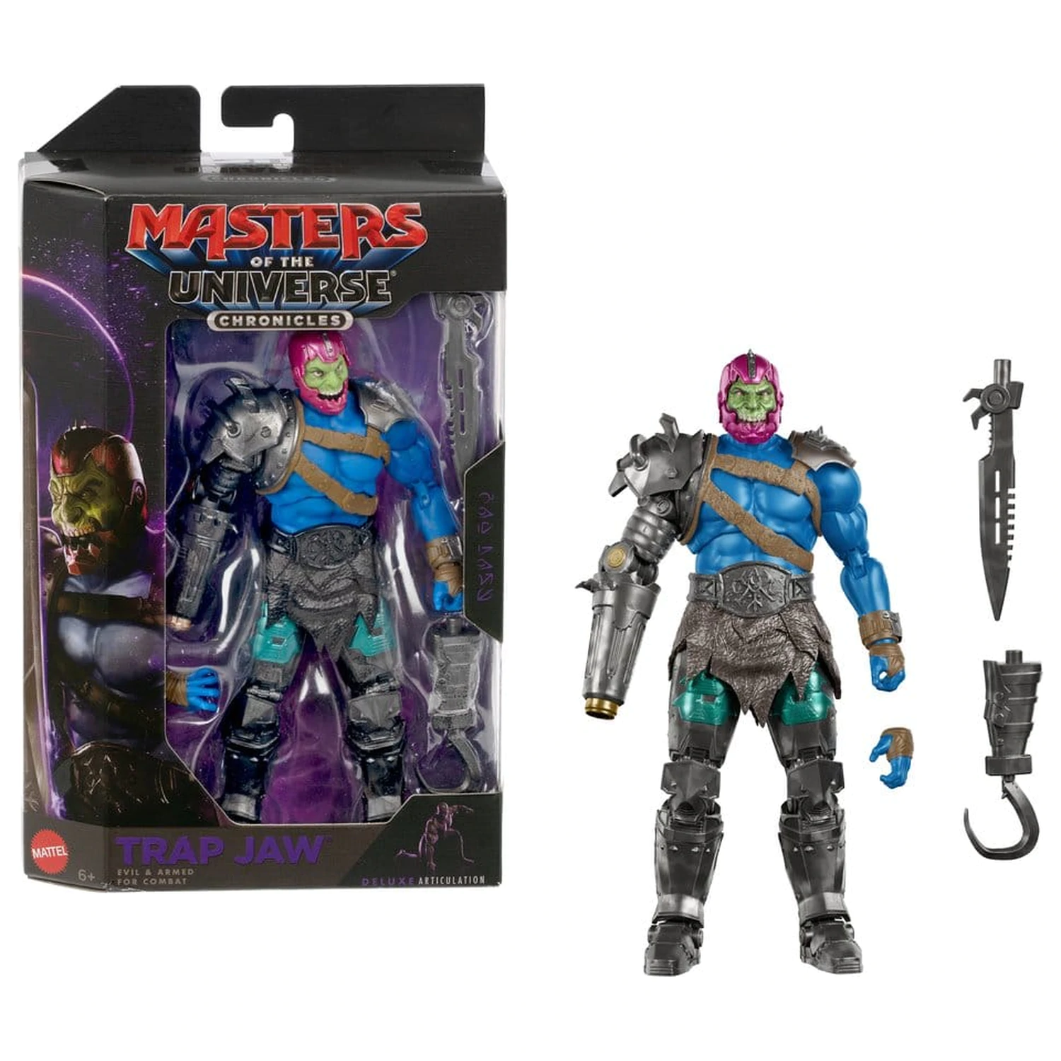 Masters of the Universe 2026 Movie Chronicles akcijska figura Trap-Jaw 18 cm fotografija izdelka