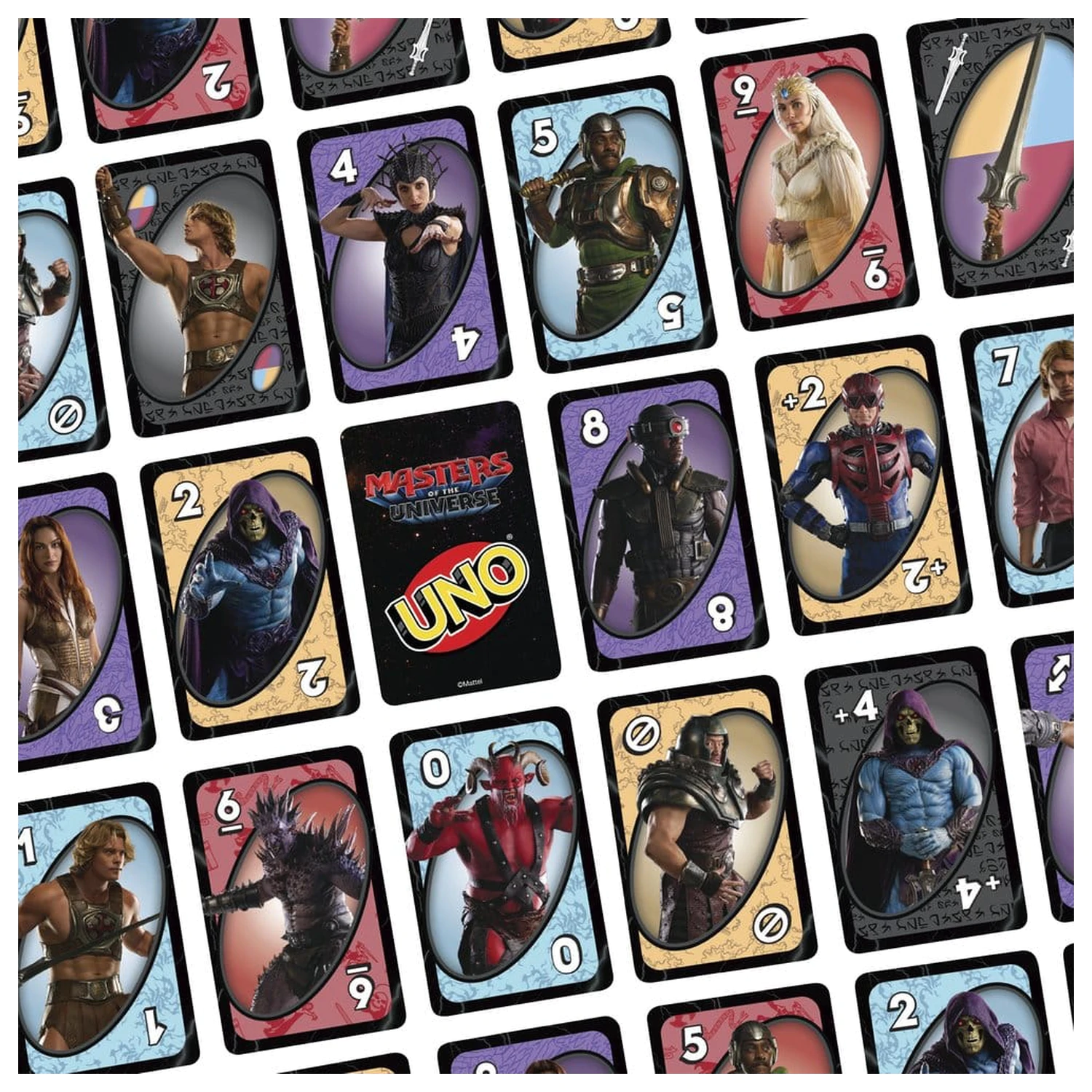 Masters of the Universe 2026 Movie UNO igra s kartami fotografija izdelka