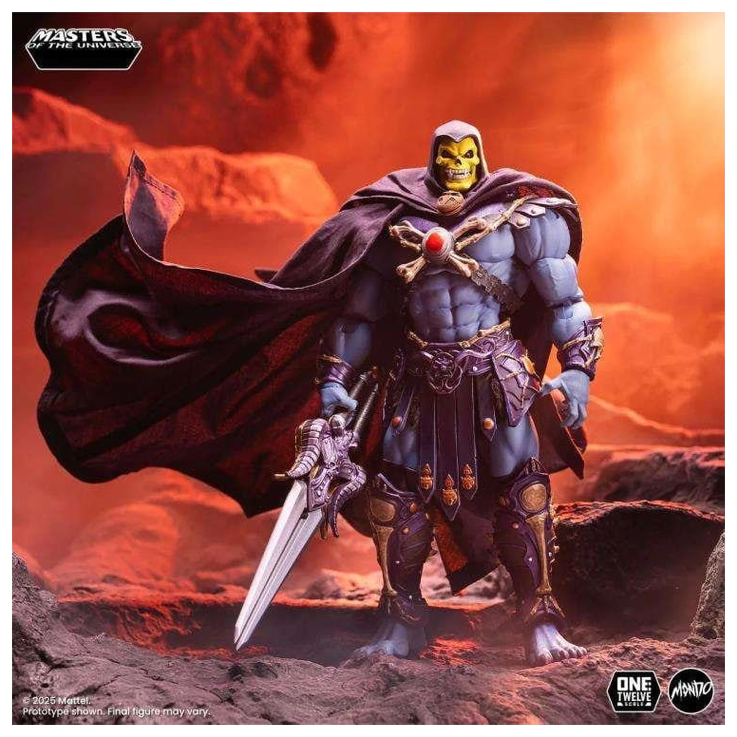 Masters of the Universe akcijska figura 1/12 200x - Skeletor fotografija izdelka