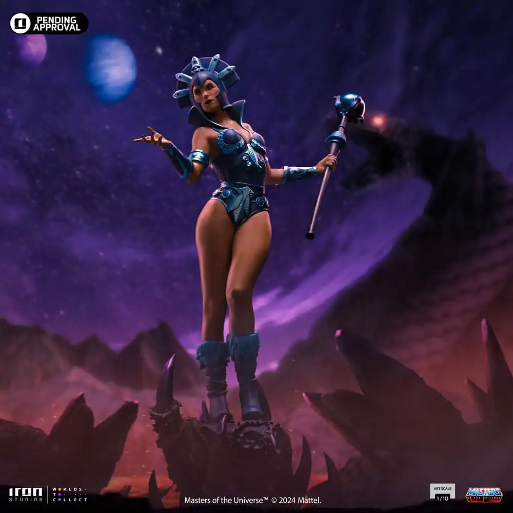 Masters of the Universe kip v merilu 1/10 Evil-Lyn Color Variant 28 cm fotografija izdelka